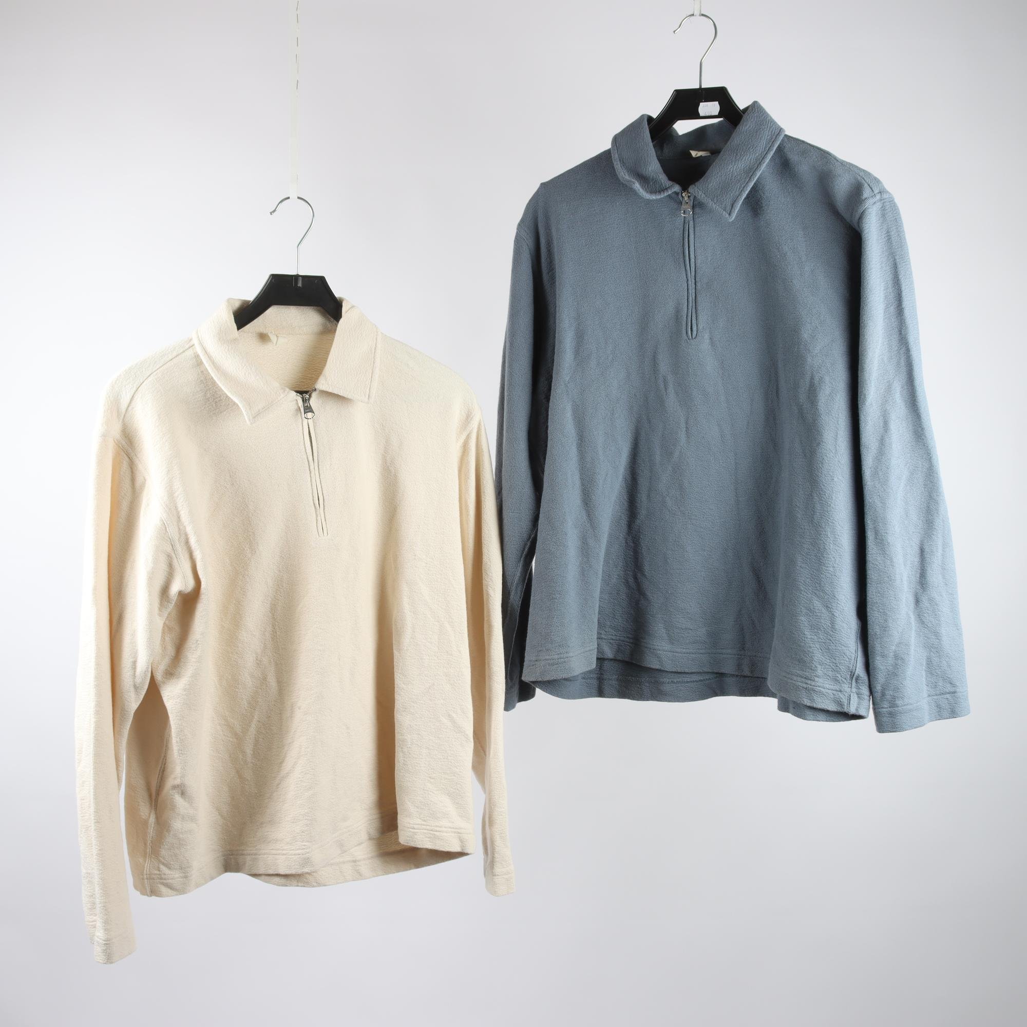Tröja, Arket, 2-pack, blå, beige, stl. M.