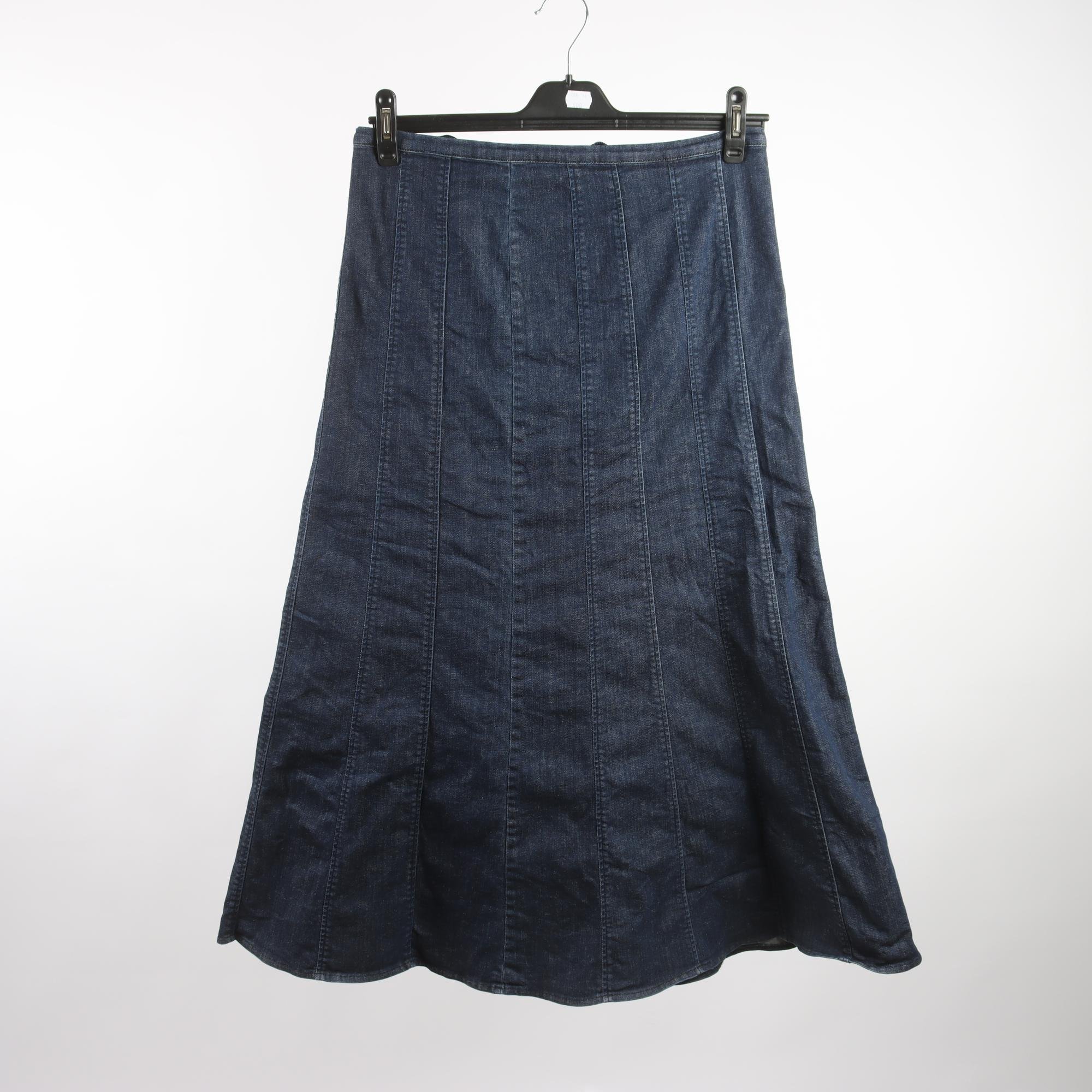 Jeanskjol, Anna Aura, blå, stl. ca. M.