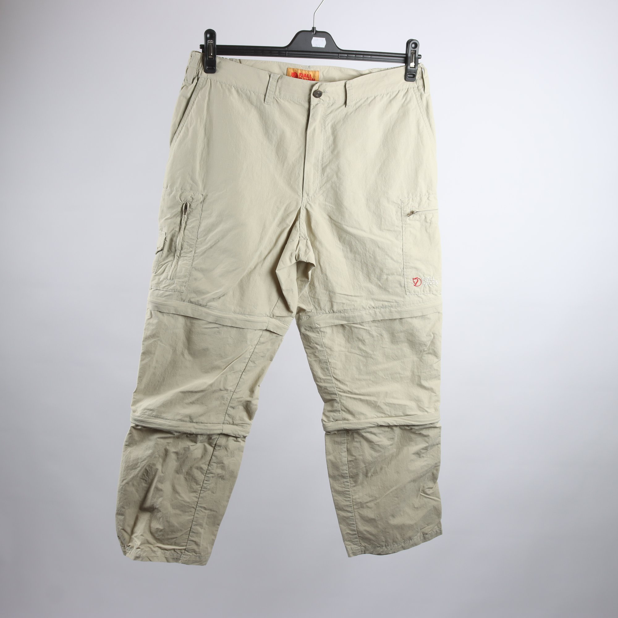Friluftsbyxor, Fjällräven, beige, stl. 50.