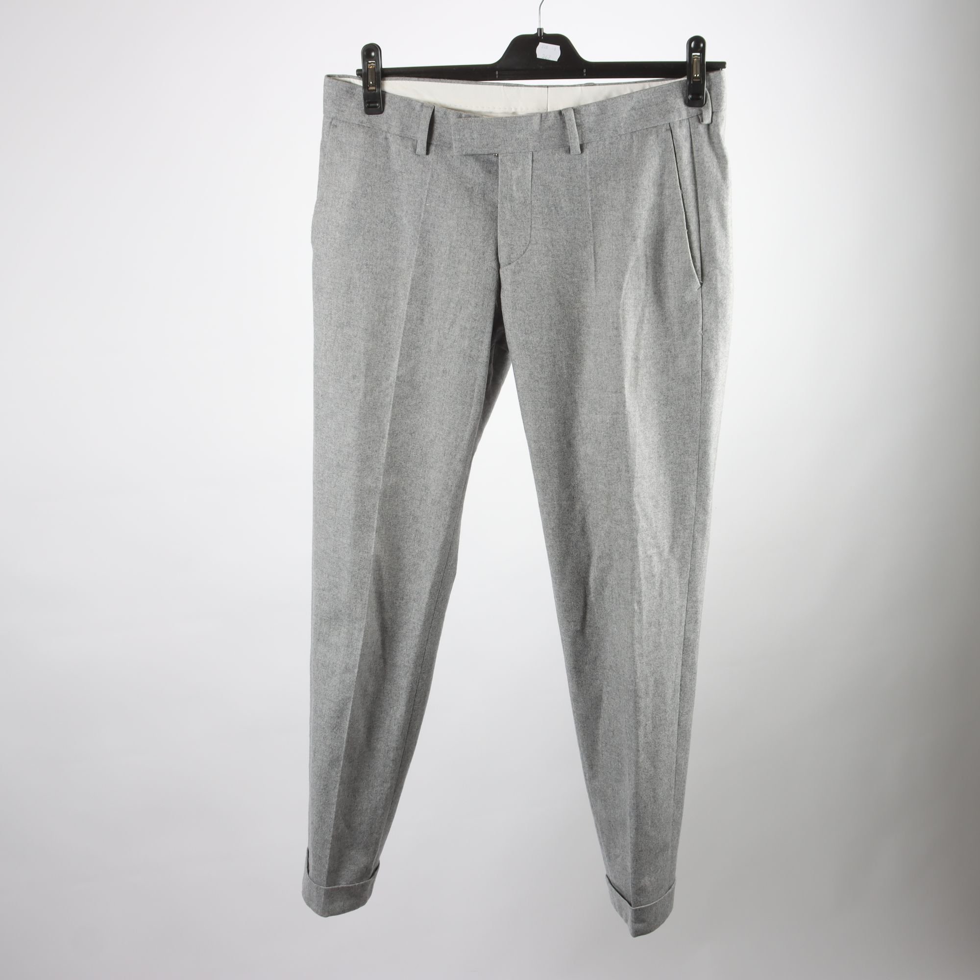 Byxor, Tiger of Sweden, grå, ull, cashmere, stl. 48.