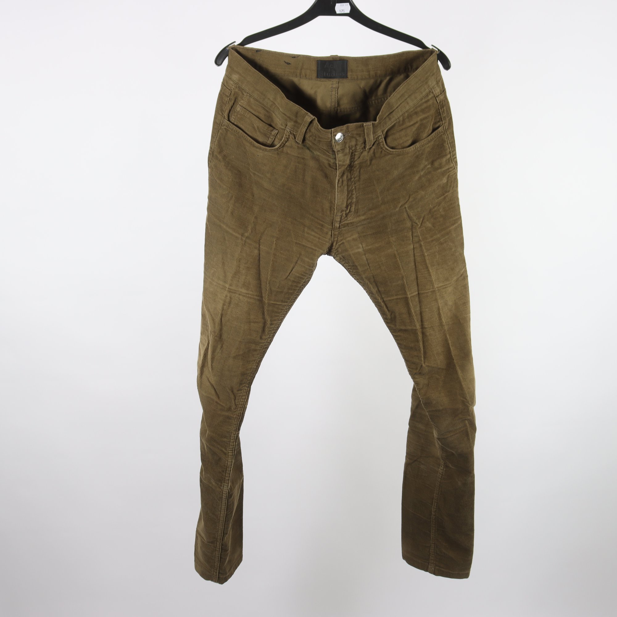 Manchesterbyxor, Acne Studios, grön, stl. W32 L34