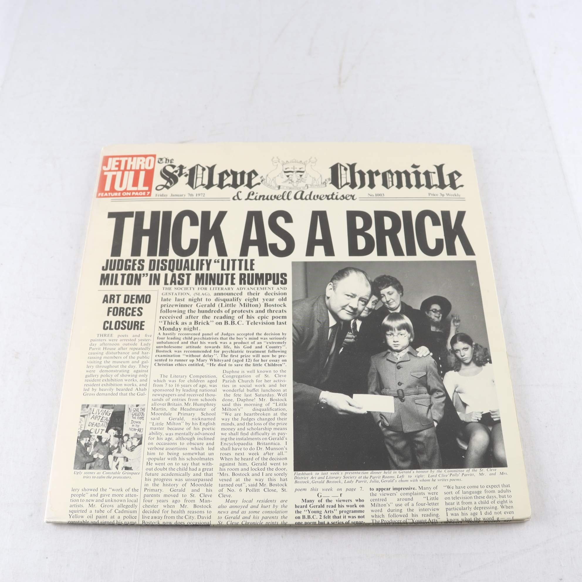 LP Jethro Tull, Thick As A Brick