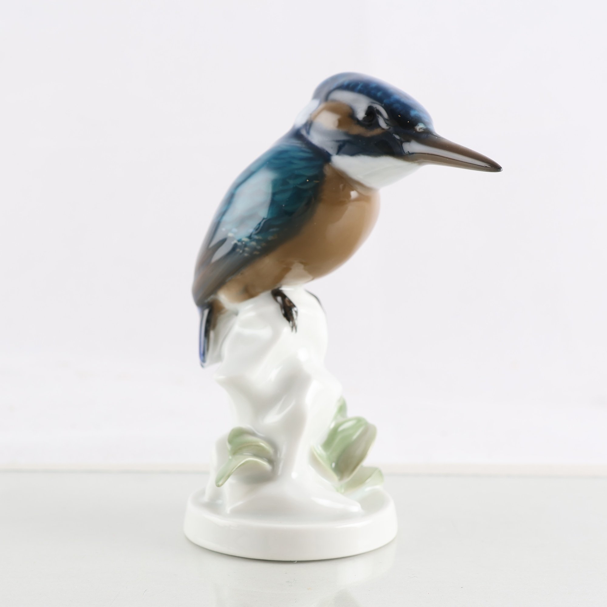 Figurin, Rosenthal, fågel, keramik.
