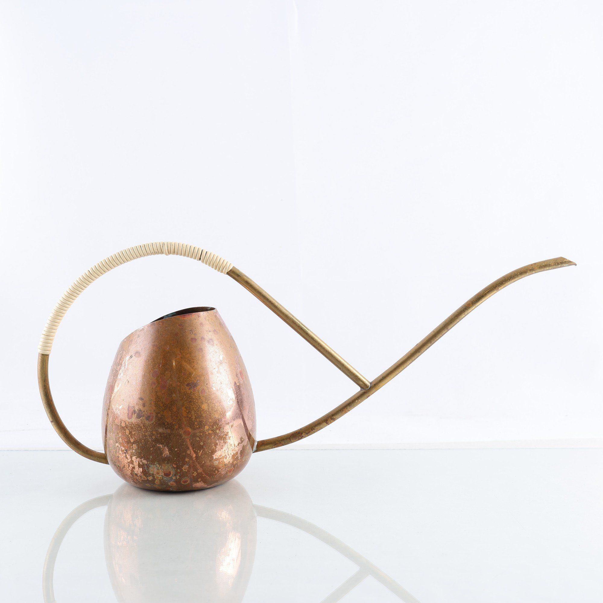 Vattenkanna, ”Copera Gold 1956, Danmark, Koppar, Mässing.