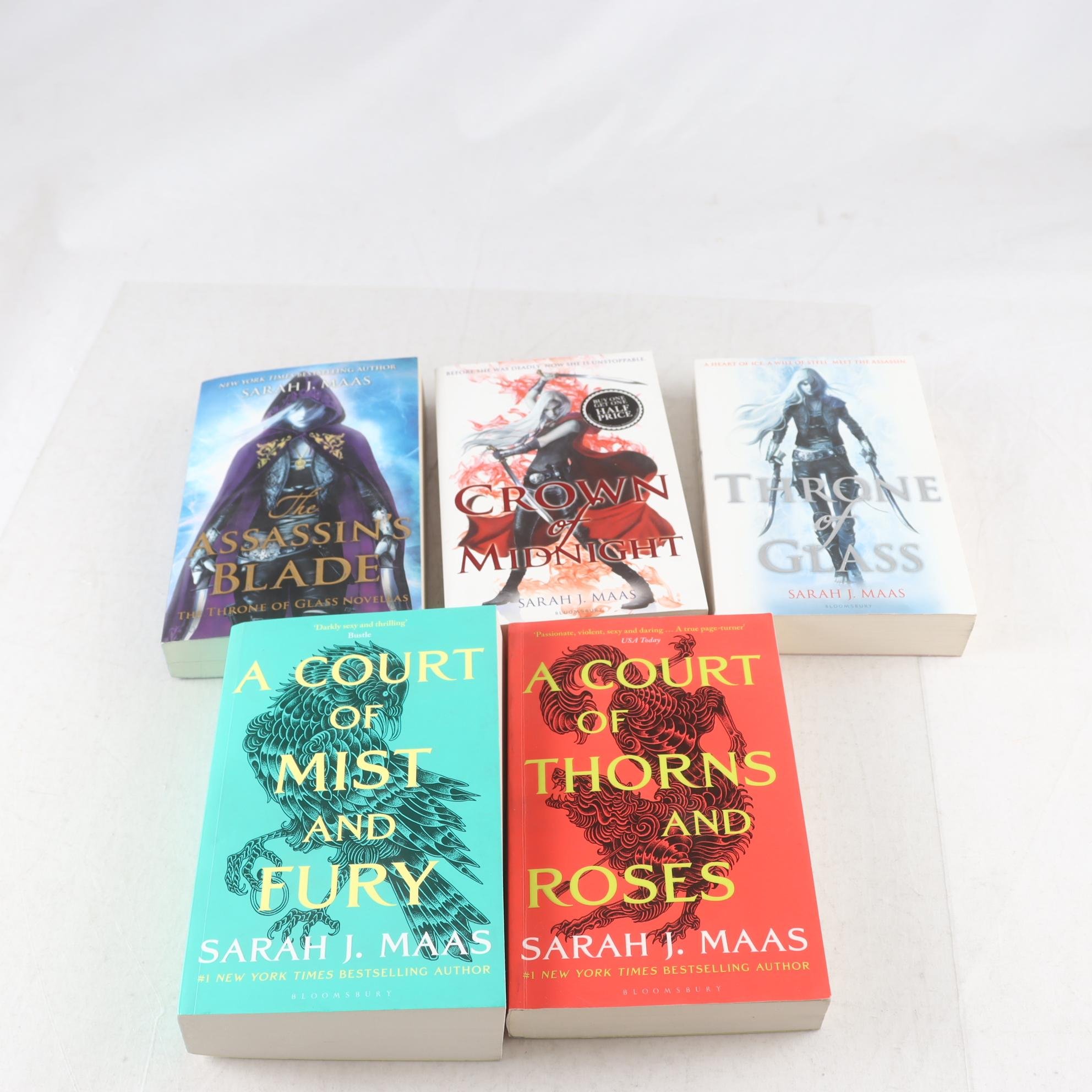 Sarah J. Maas, bokpaket med 5 volymer