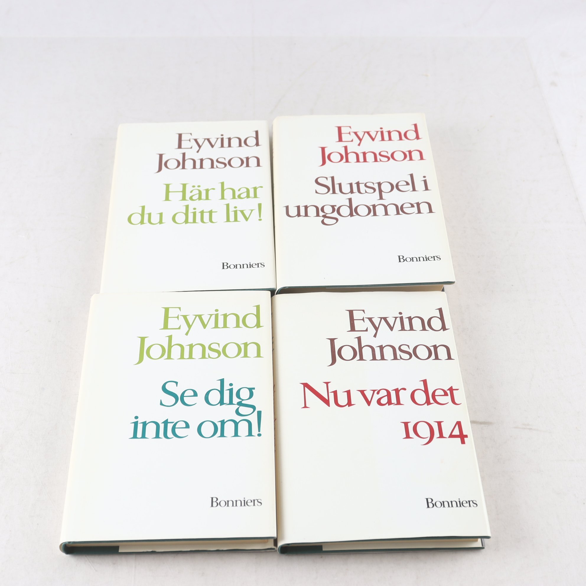 Eyvind Johnson, Romanen om Olof, 4 vol.