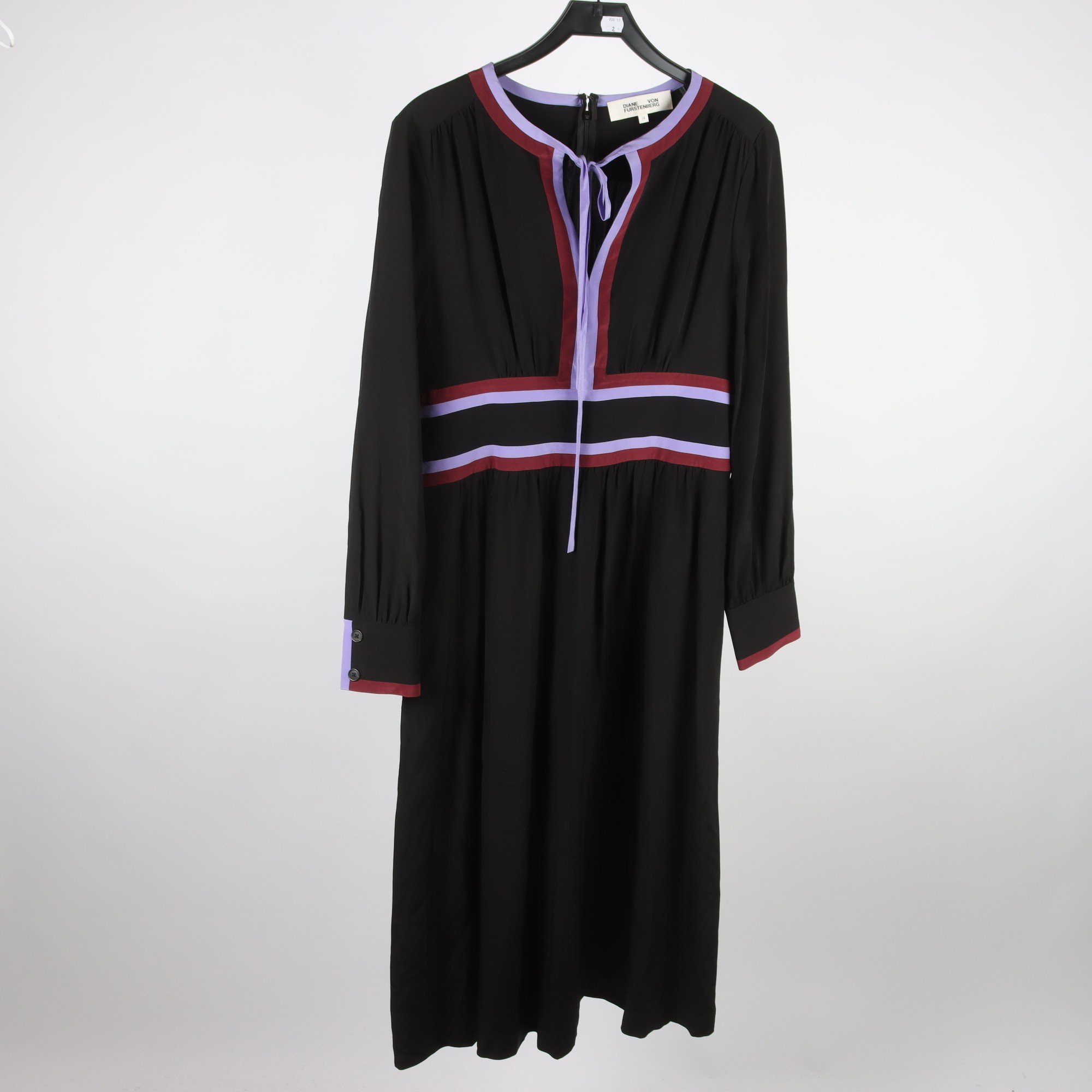 Klänning, Diane von Furstenberg, svart, stl. 14 (L)