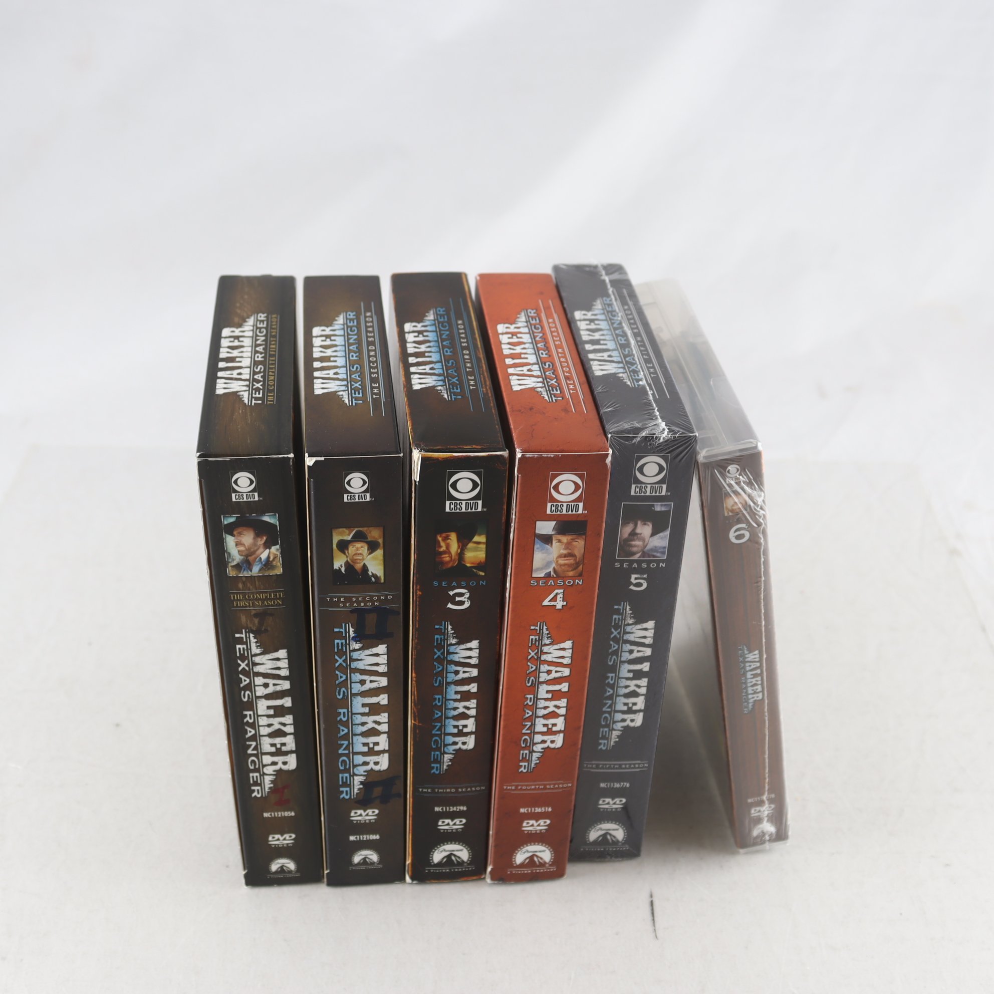 DVD, Walker Texas Ranger season 1-6, Svensk text