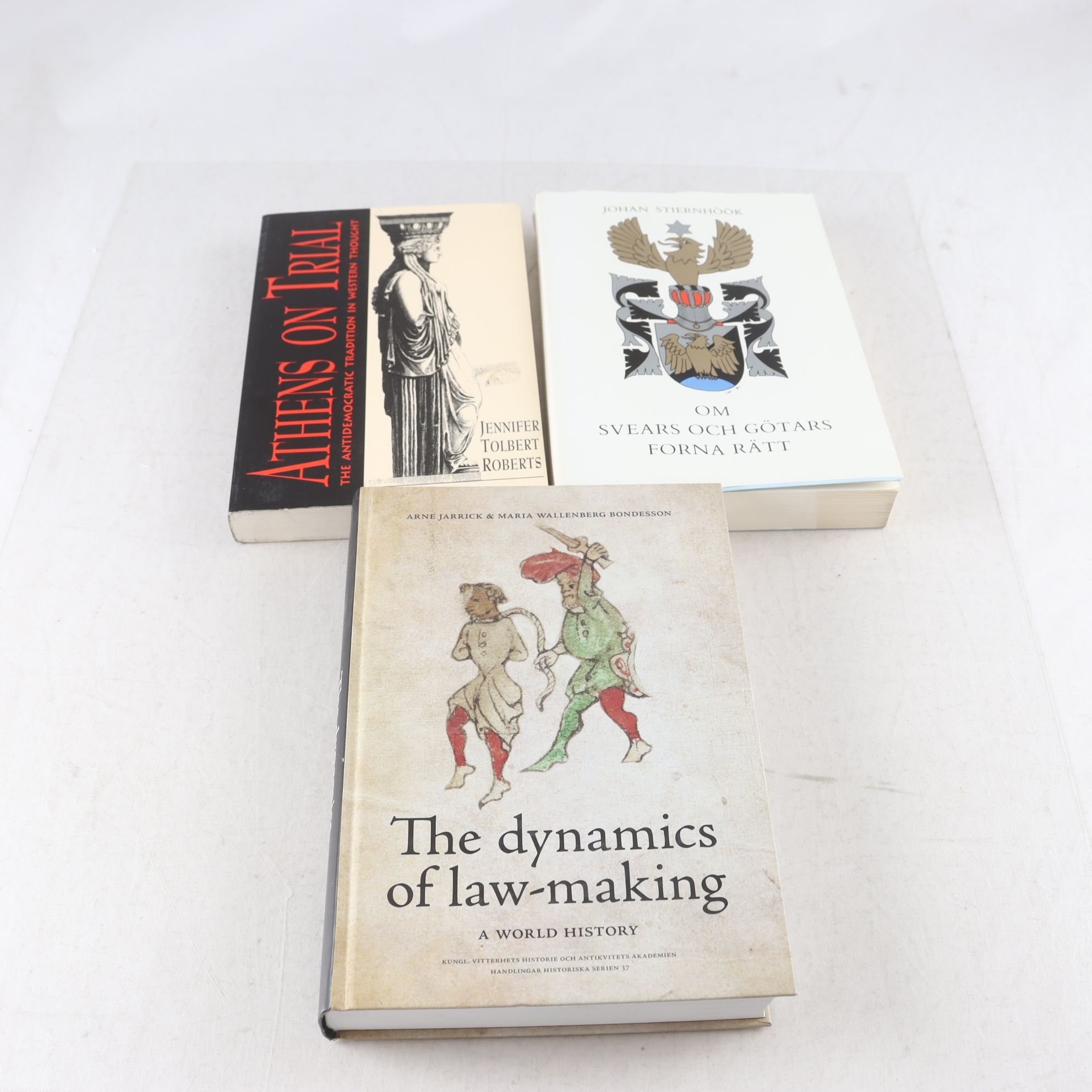 Juridisk historia, bokpaket med 3 volymer