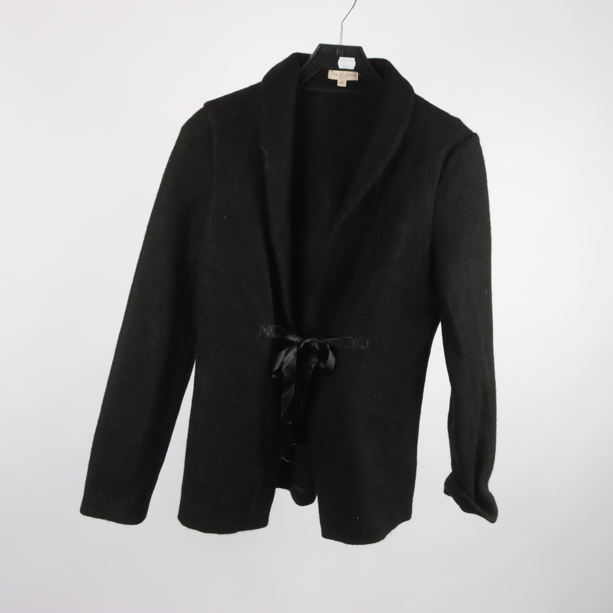 Jacka, Tina Wodstrup, svart, 50% ull, stl. M.