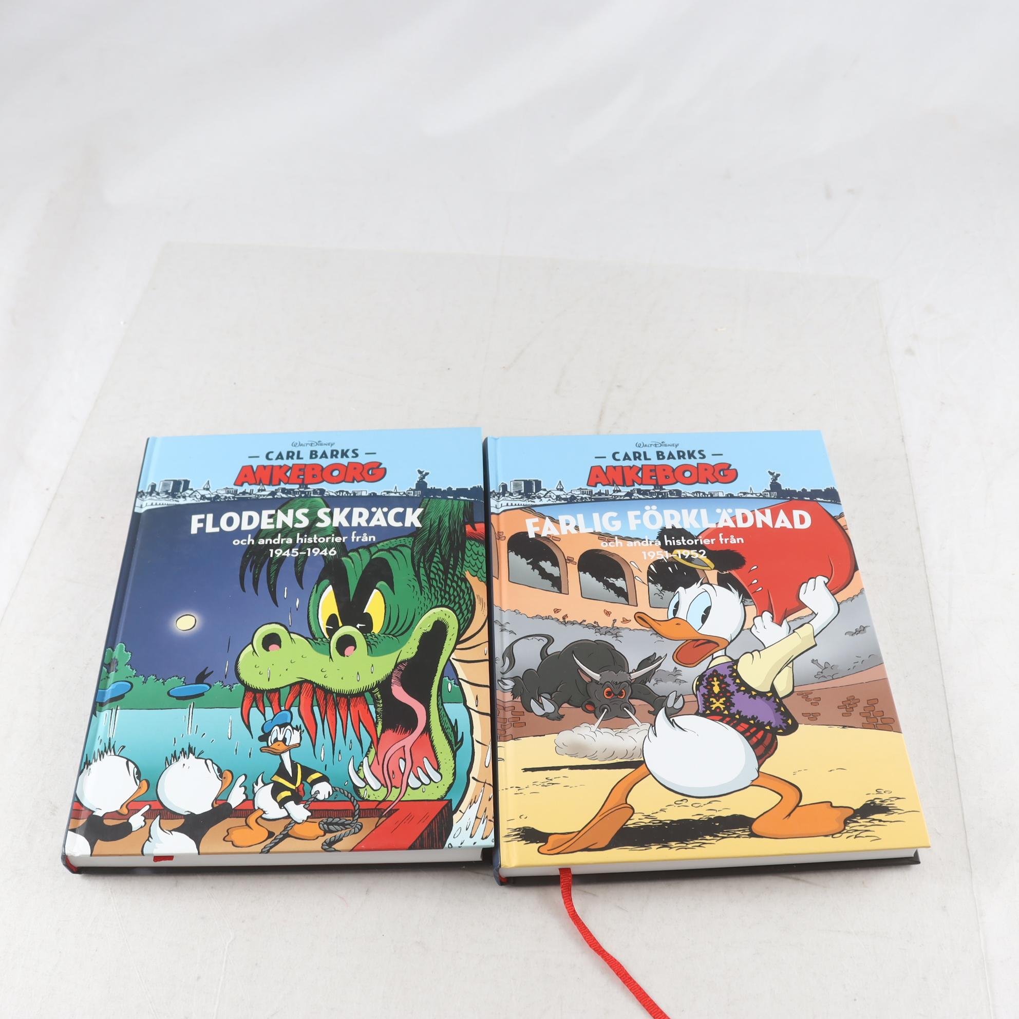Carl Barks Ankeborg: Flodens skräck + Farlig förklädnad