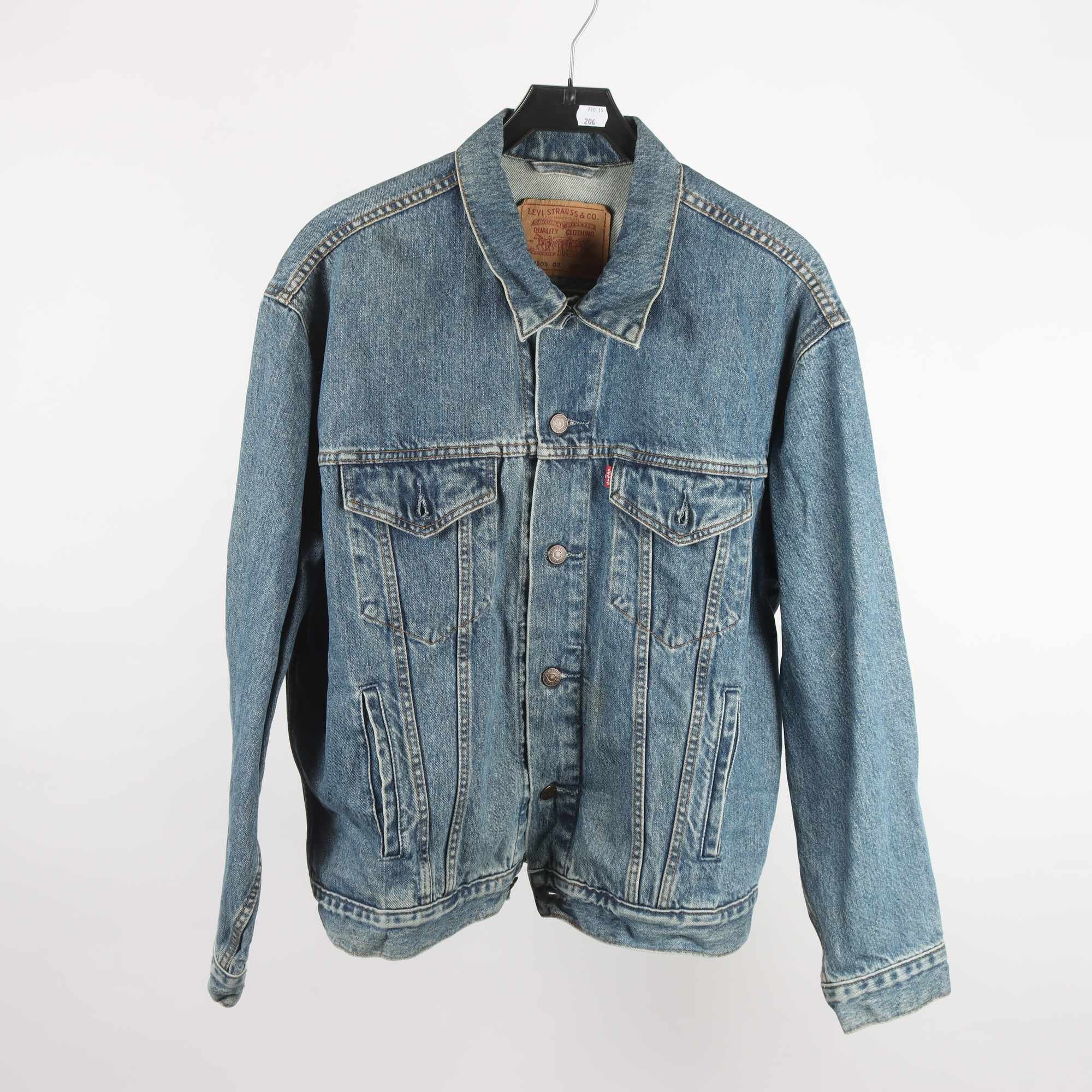 Jeansjacka, Levi Strauss & Co, blå, stl. XL