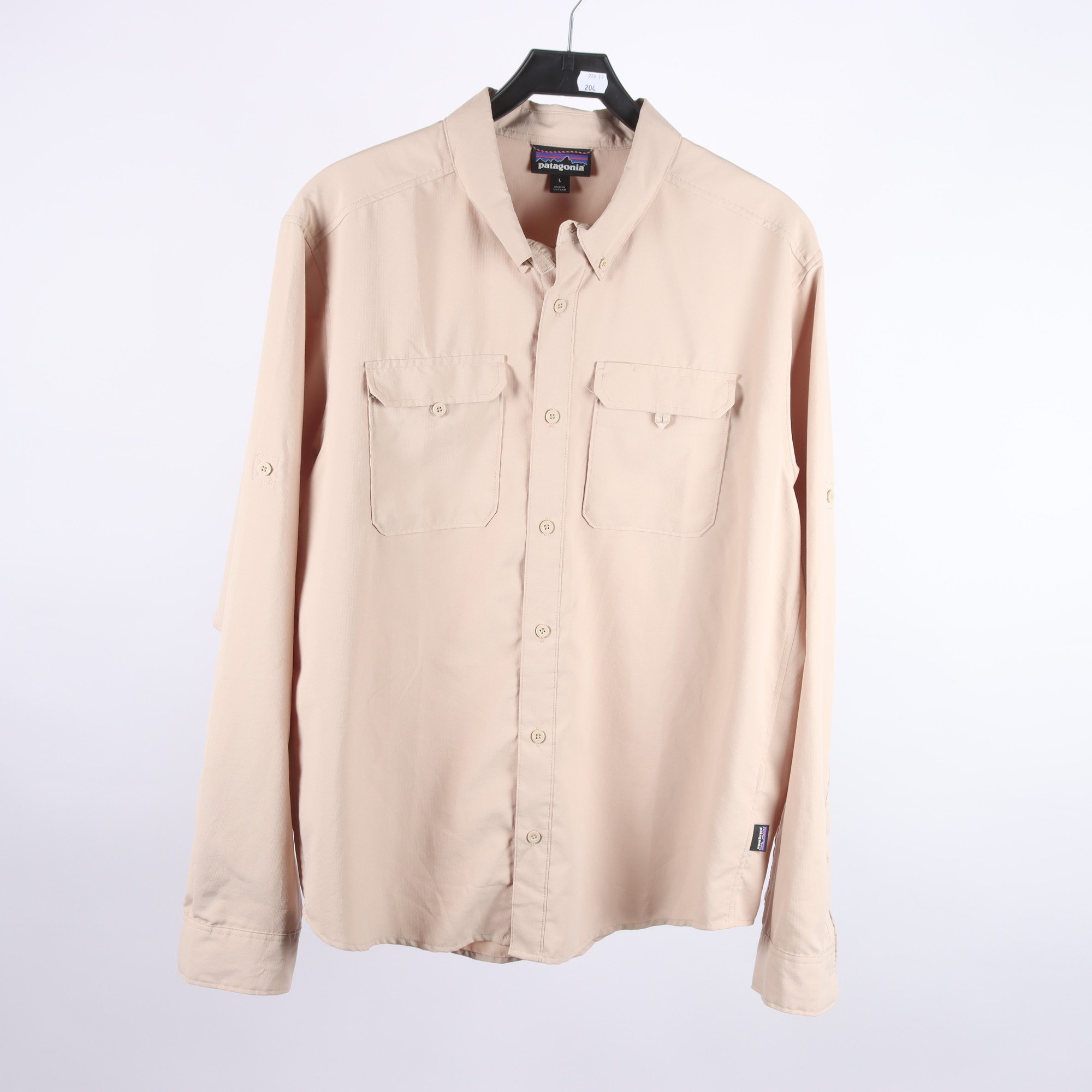 Skjorta, Patagonia, beige, stl. L