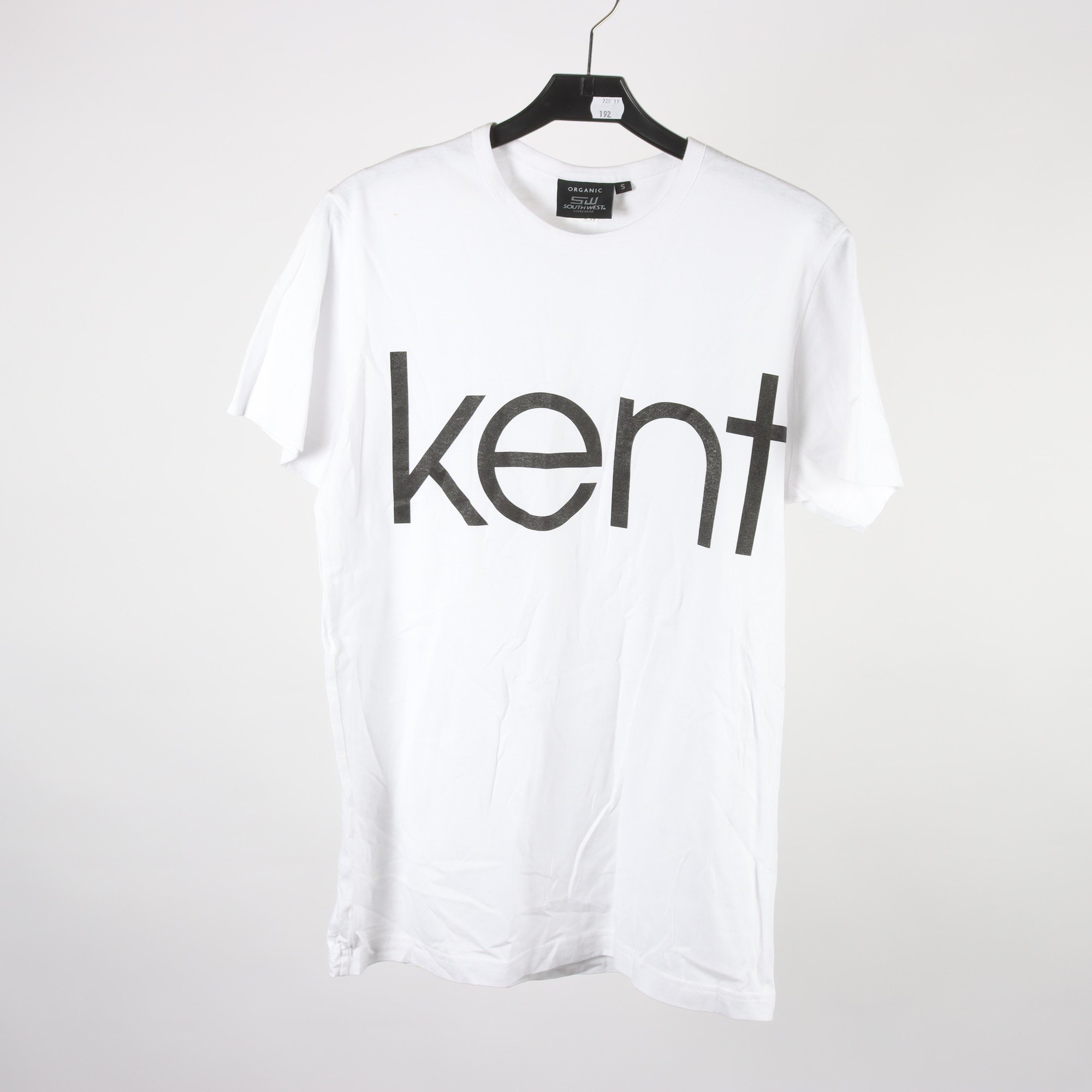 T-shirt, Kent, vit, stl. S