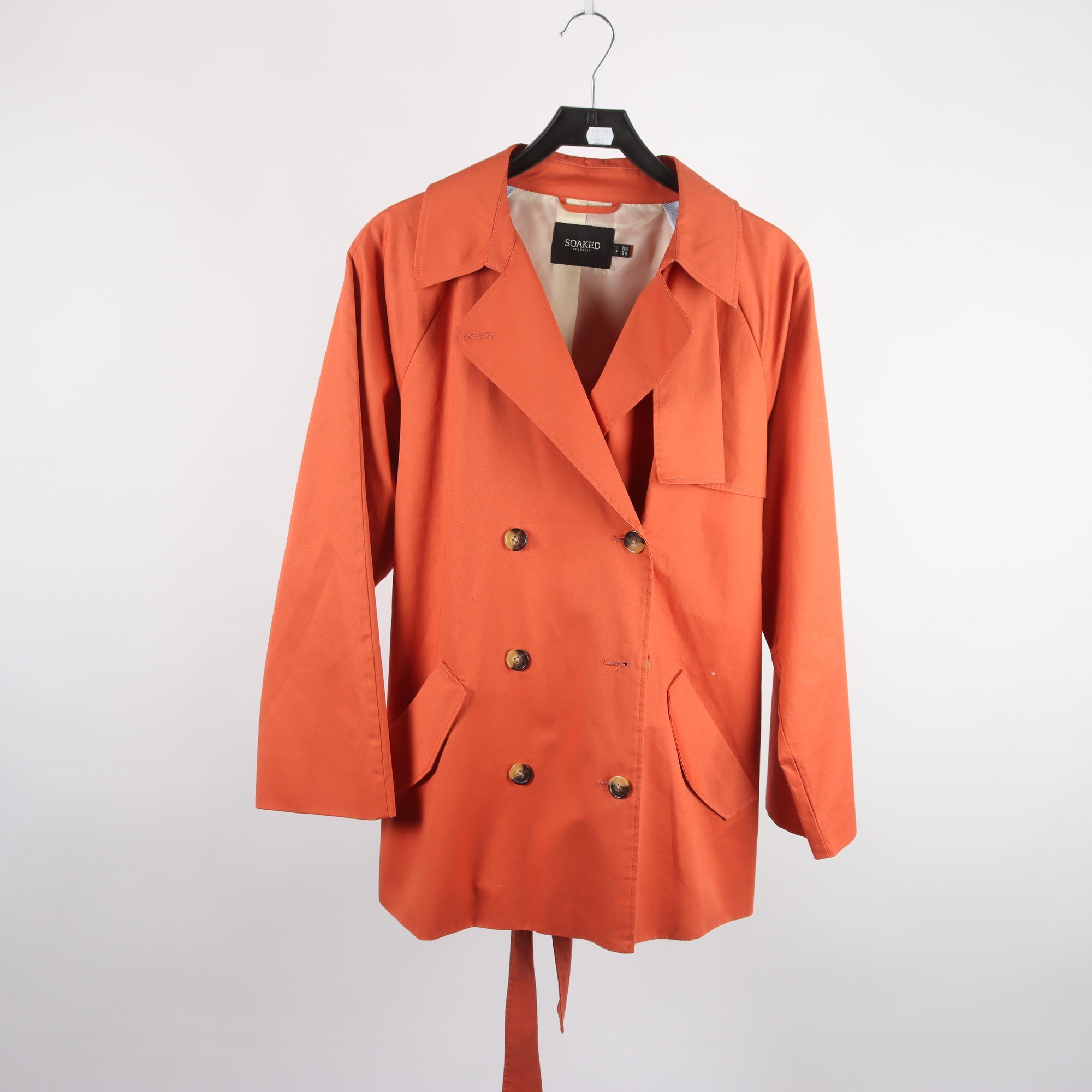 Vårkappa, Soaked in Luxury, orange, stl. S.