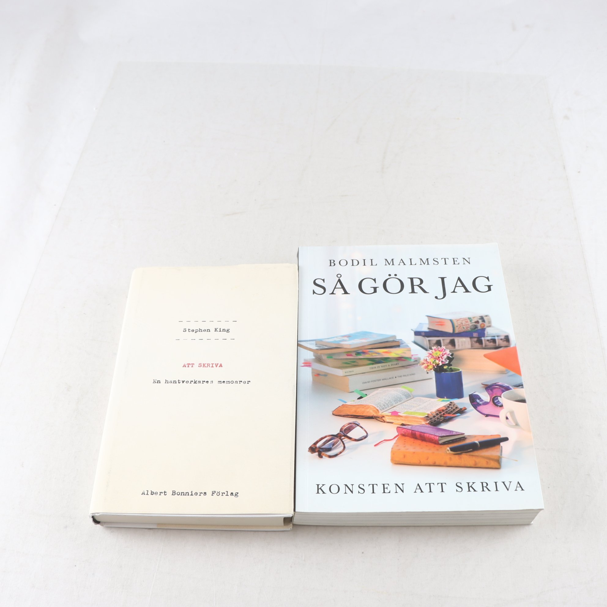 Stephen King, Att skriva + Bodil Malmsten, Så gör jag
