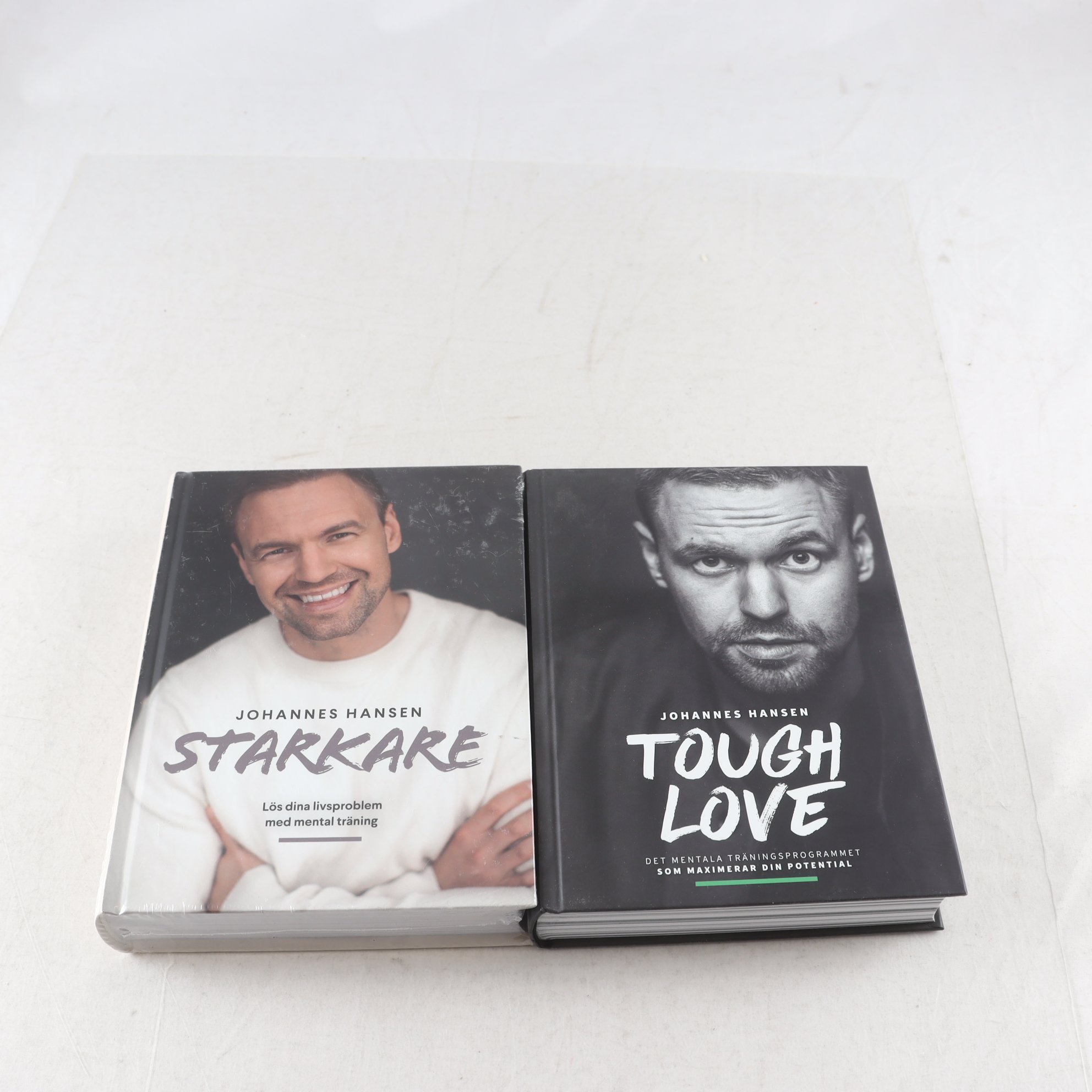 Bokpaket, Johannes Hansen, Tough love + Starkare