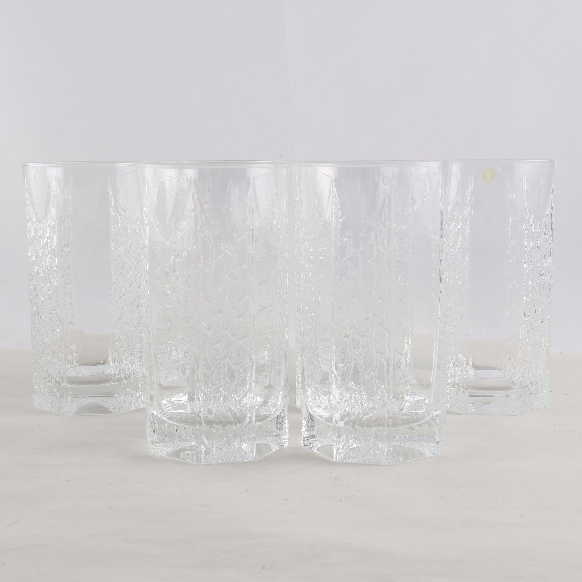 Grogglas, Iittala, Timo Sarpaneva, ”Kalinka”, 6 st. Samfraktas ej.