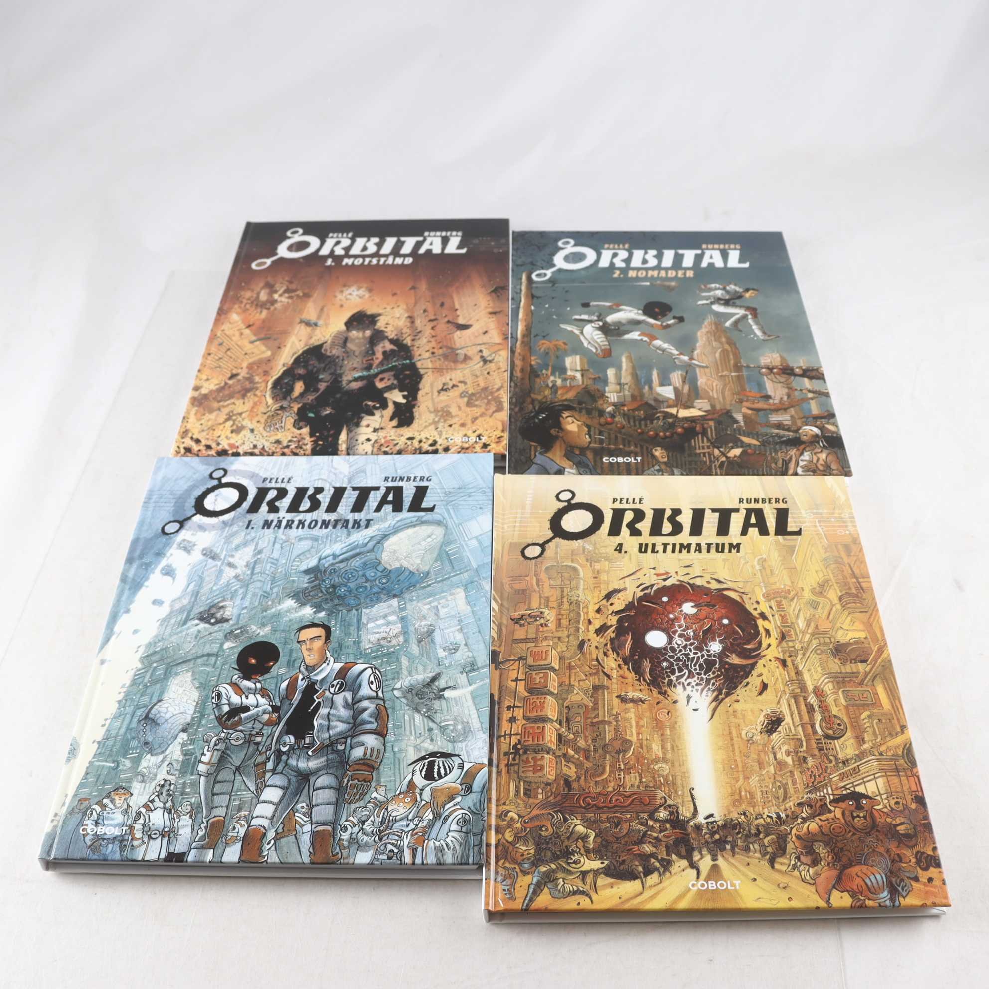 Serialbum, Orbital VOL.1-4 Pellé & Runberg
