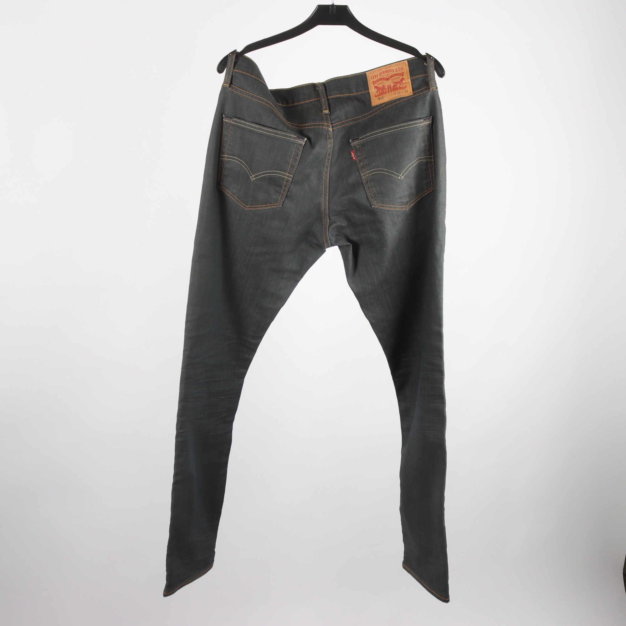 Jeans, Levis, 511, grå, stl. 33/32.