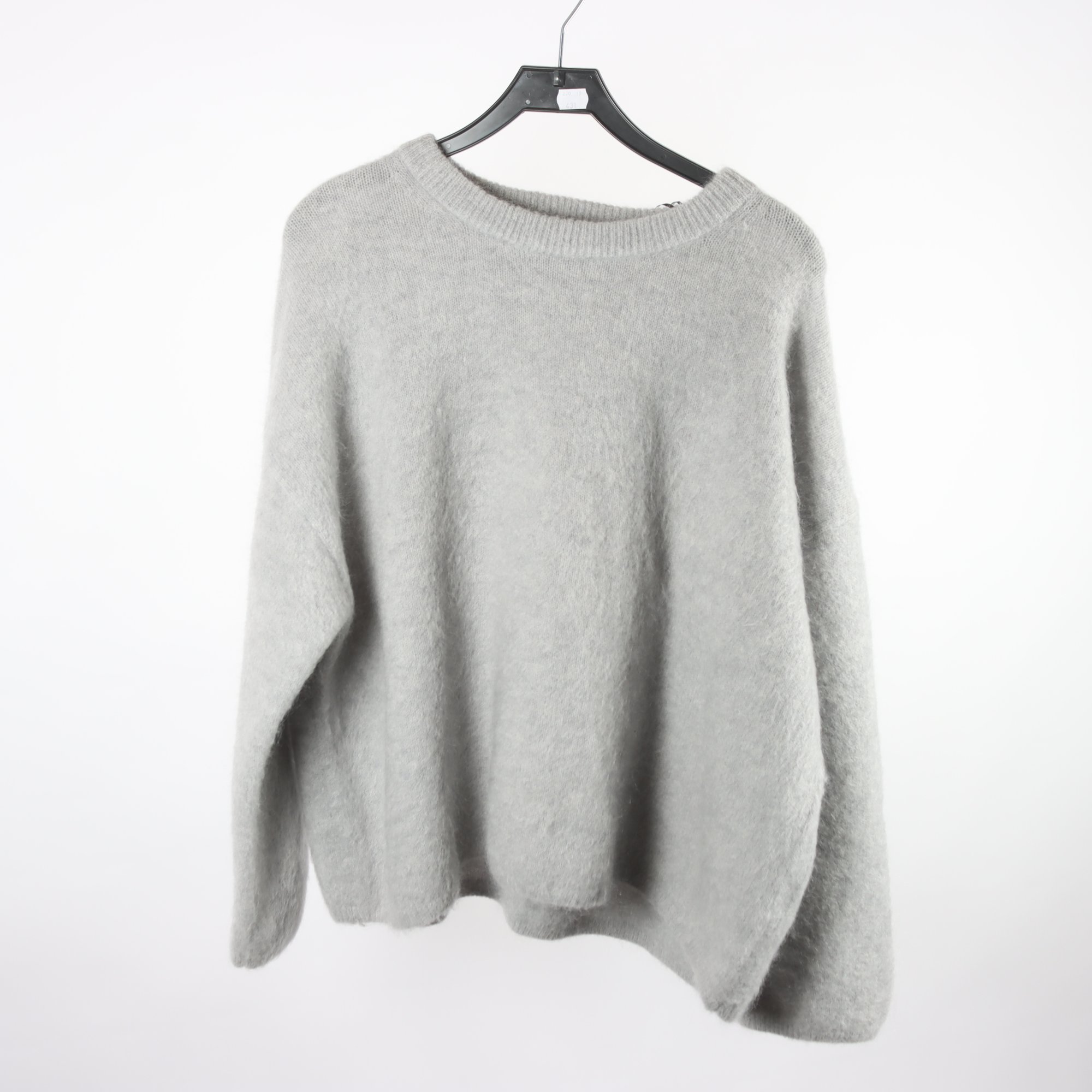 Tröja, H&M Edition, grå, ull, angora, stl. XL.