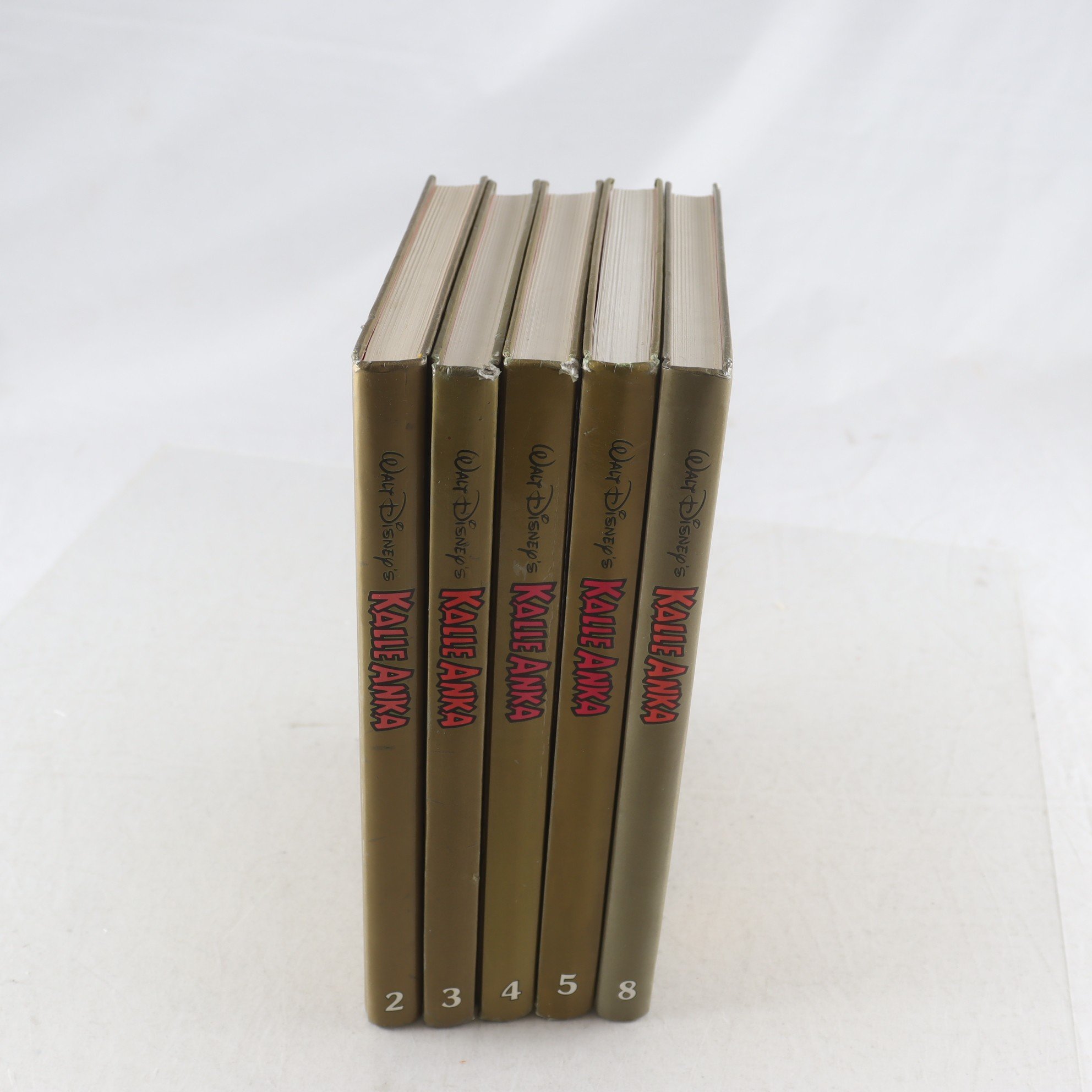 Kalle Ankas guldbok, Del 2, 3, 4, 5 & 8