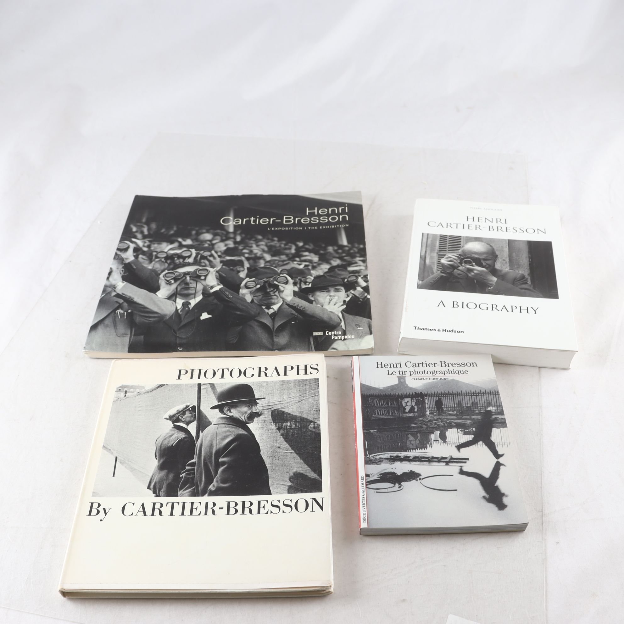 Henri Cartier-Bresson, bokpaket med 4 volymer