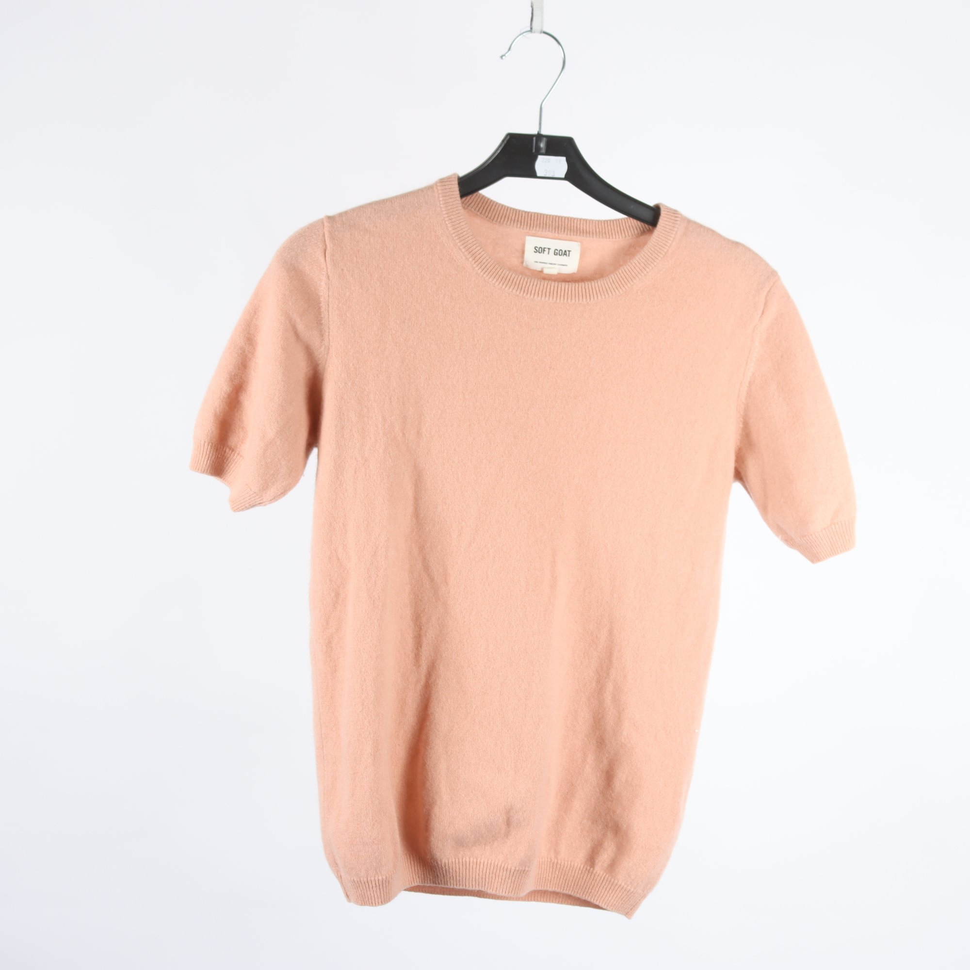 Tröja, Soft Goat, aprikos 100% cashmere, stl. S.