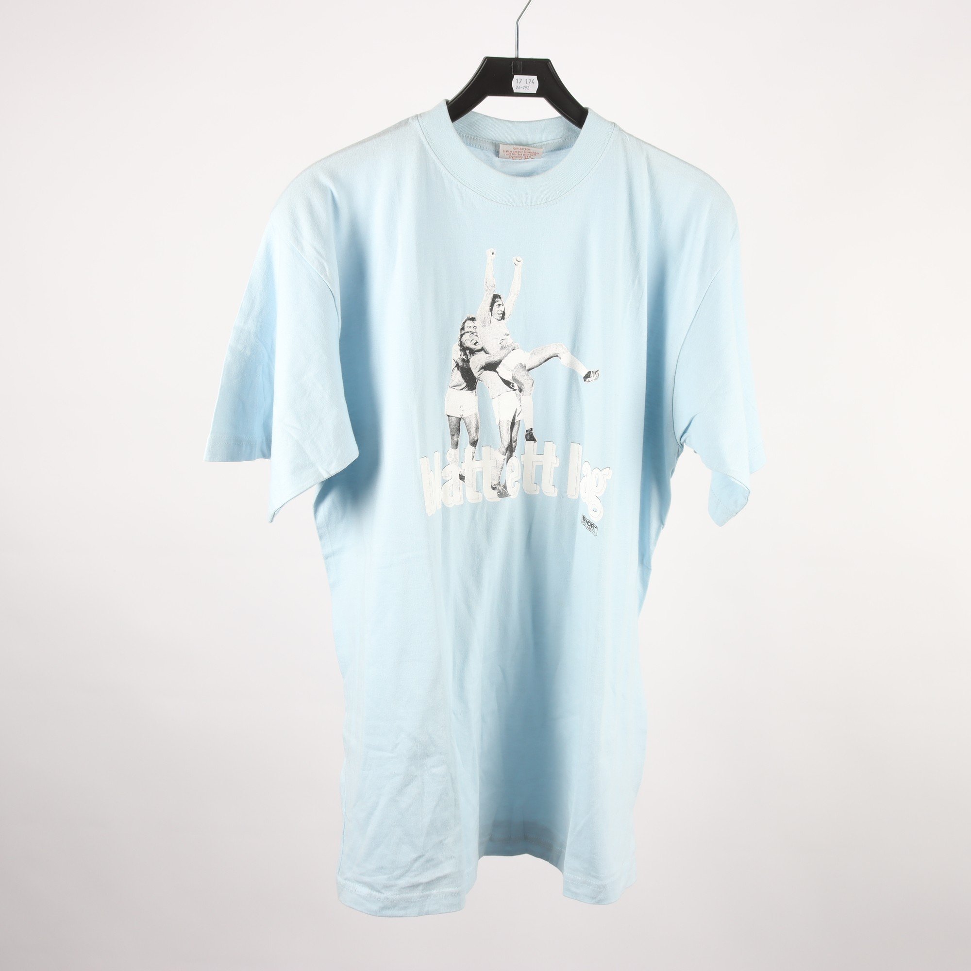 Tshirt, Plaza, ”Blått ett lag”, Sportbolaget, stl. XL