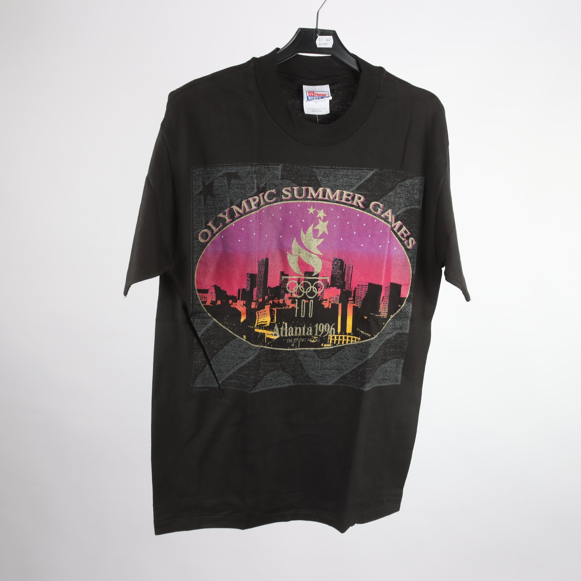 T-shirt Hanes, Olympic Summer Games Atlanta 1996, stl. M