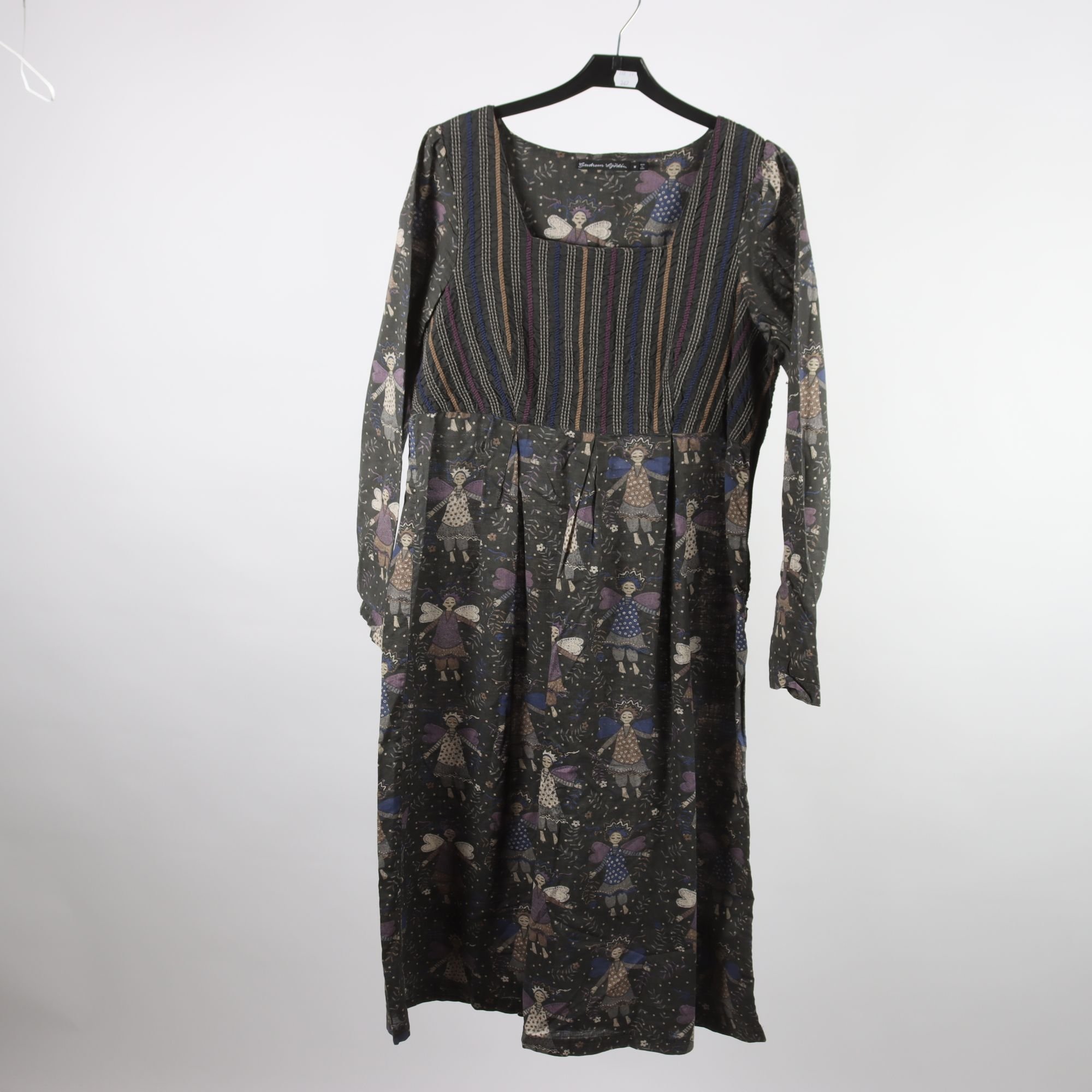 Klänning, Gudrun Sjödén, grå, mönstrad, stl. M.
