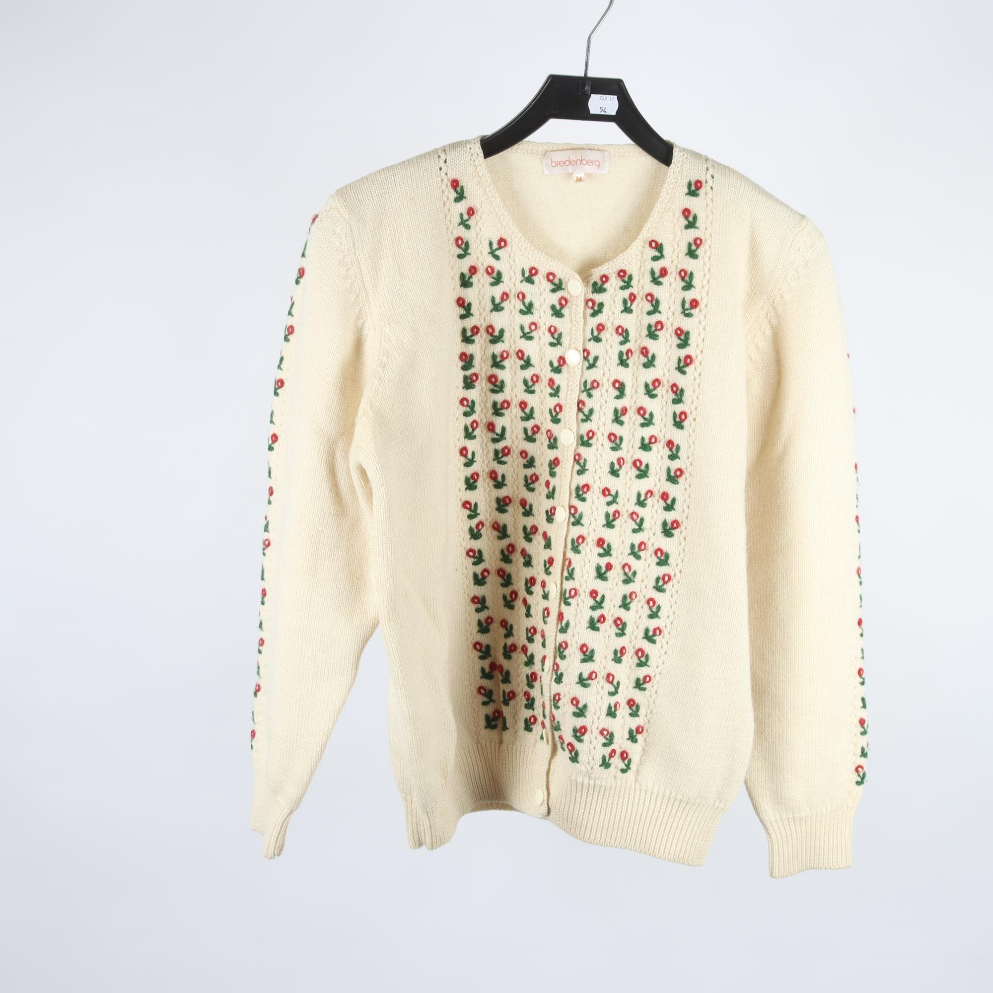Kofta, Bredenberg, offwhite, 100% ull, stl. M