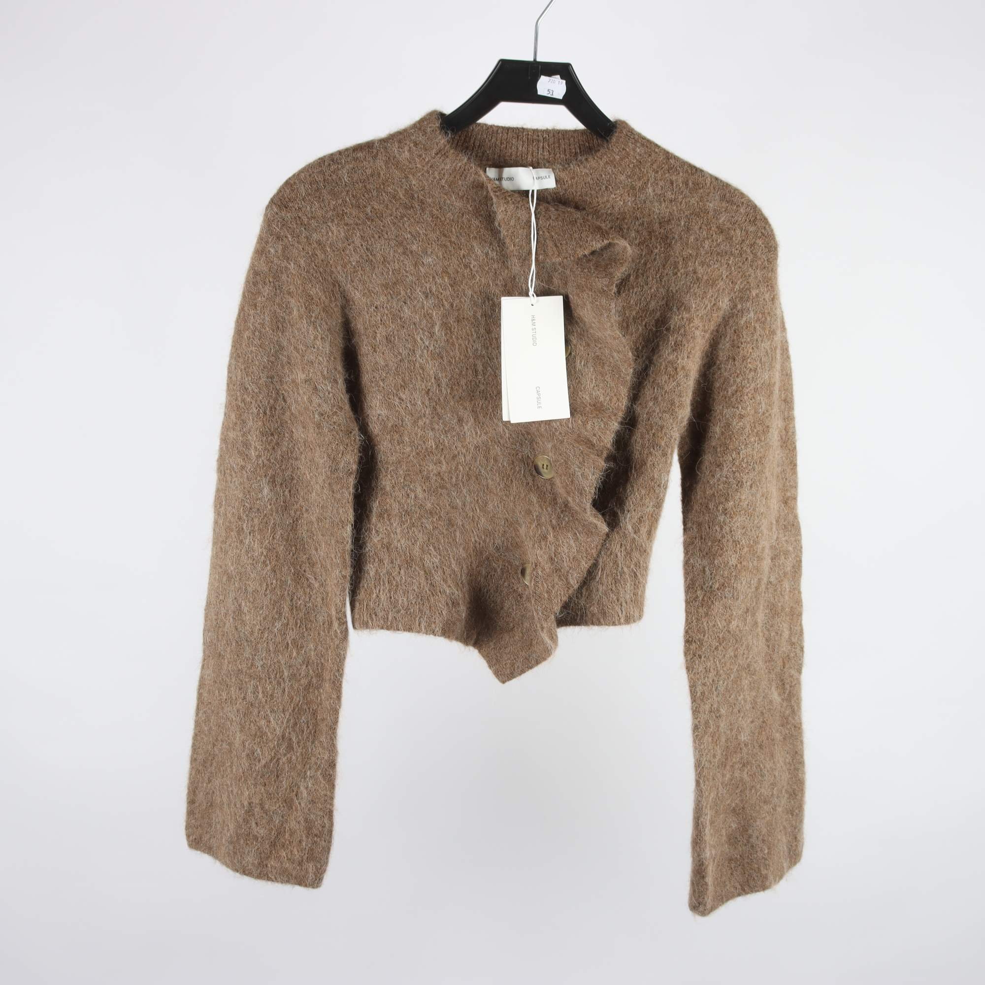 Kofta, H&M Studio, brun, stl. XS