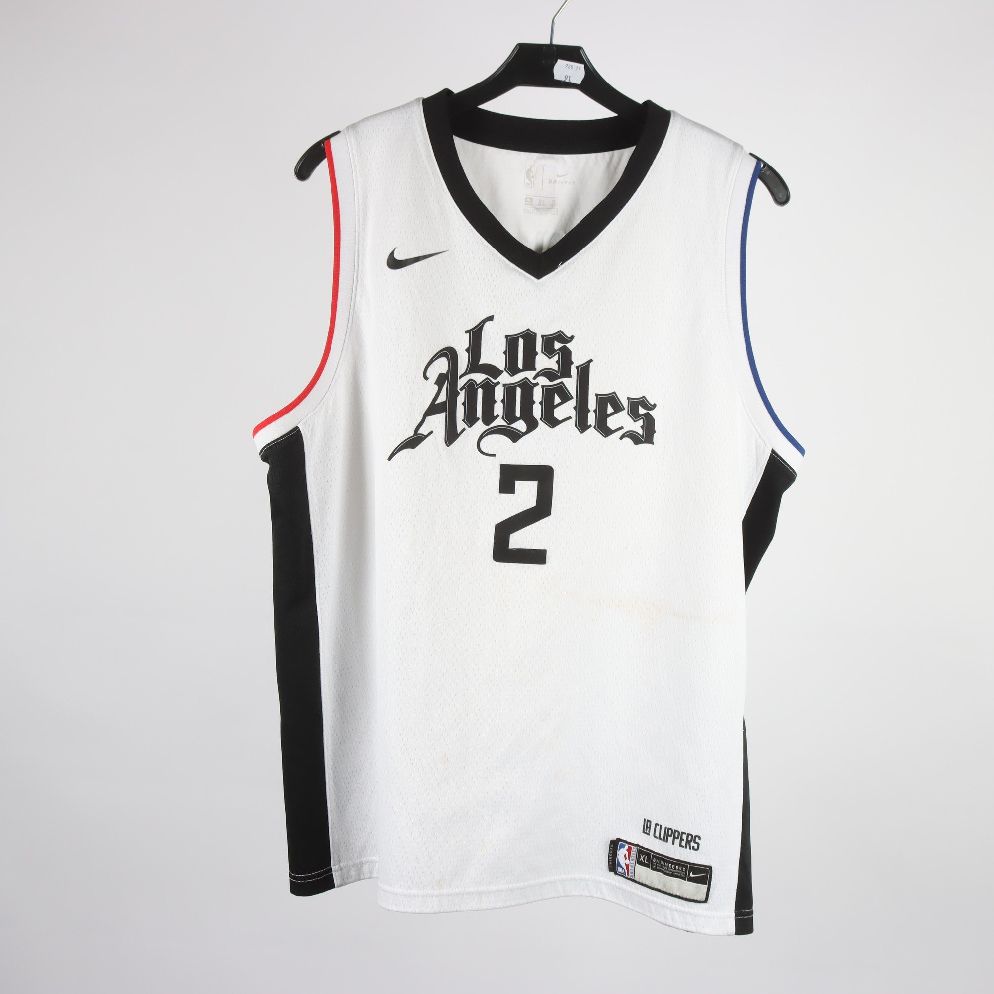 Sportlinne, Nike, Los Angeles, Leonard 2, vit, stl. XL