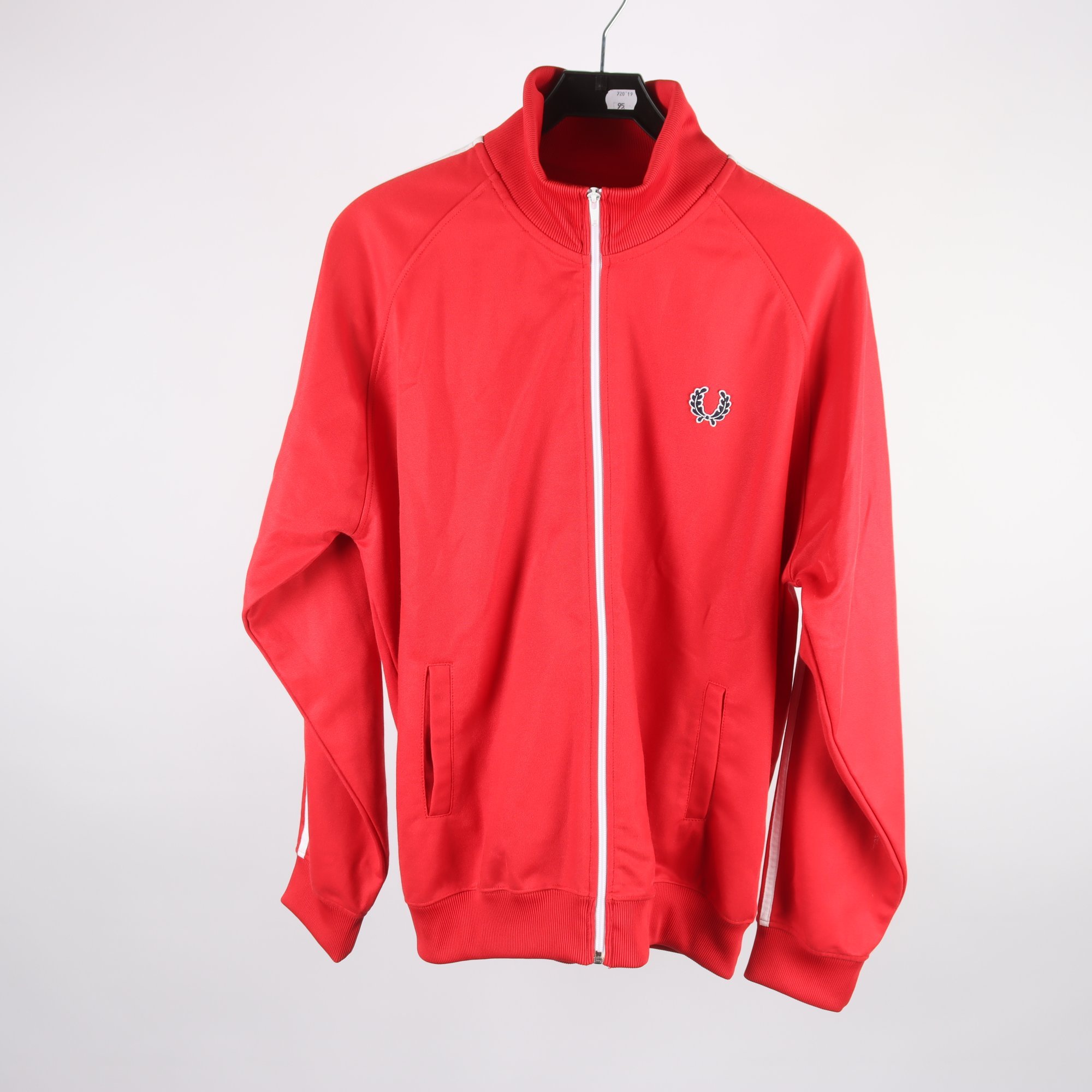 Sportjacka, Fred Perry, röd stl. XL