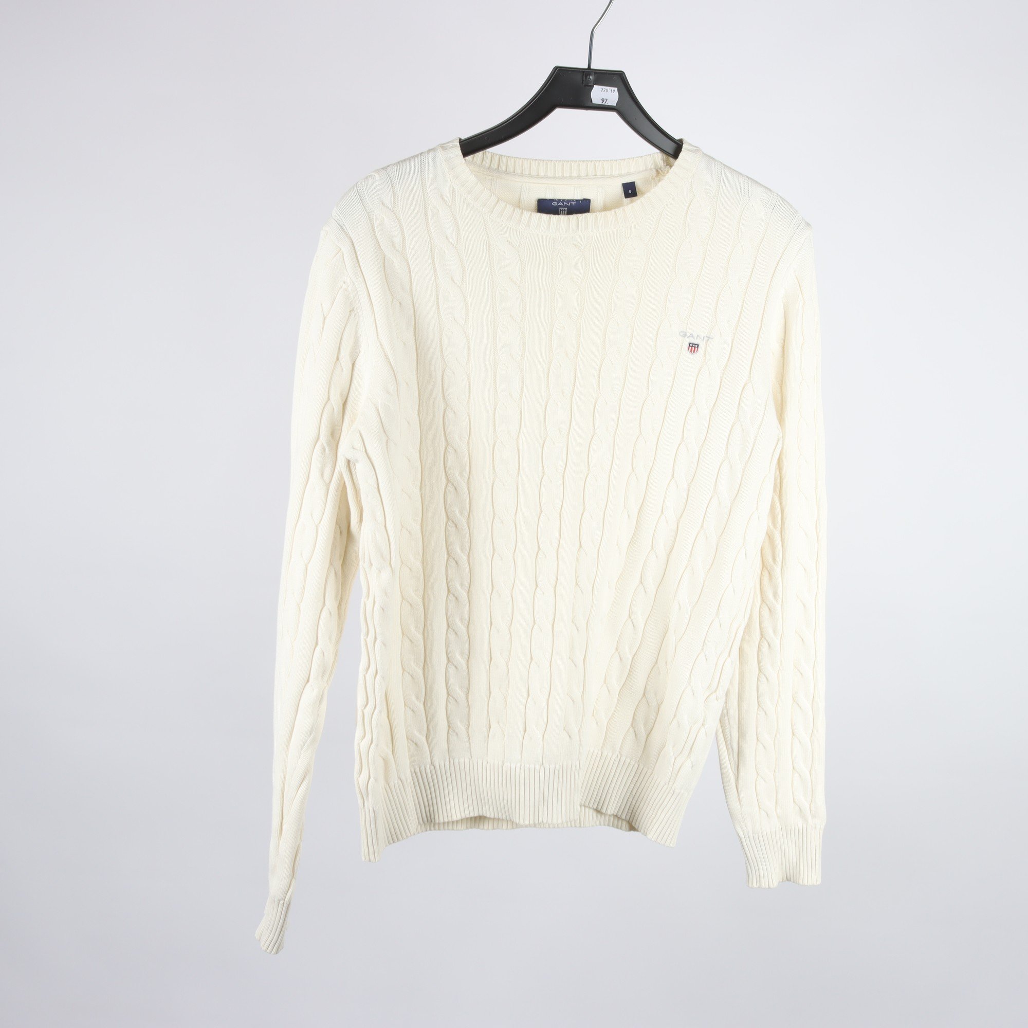 Tröja, Gant, offwhite, stl. S