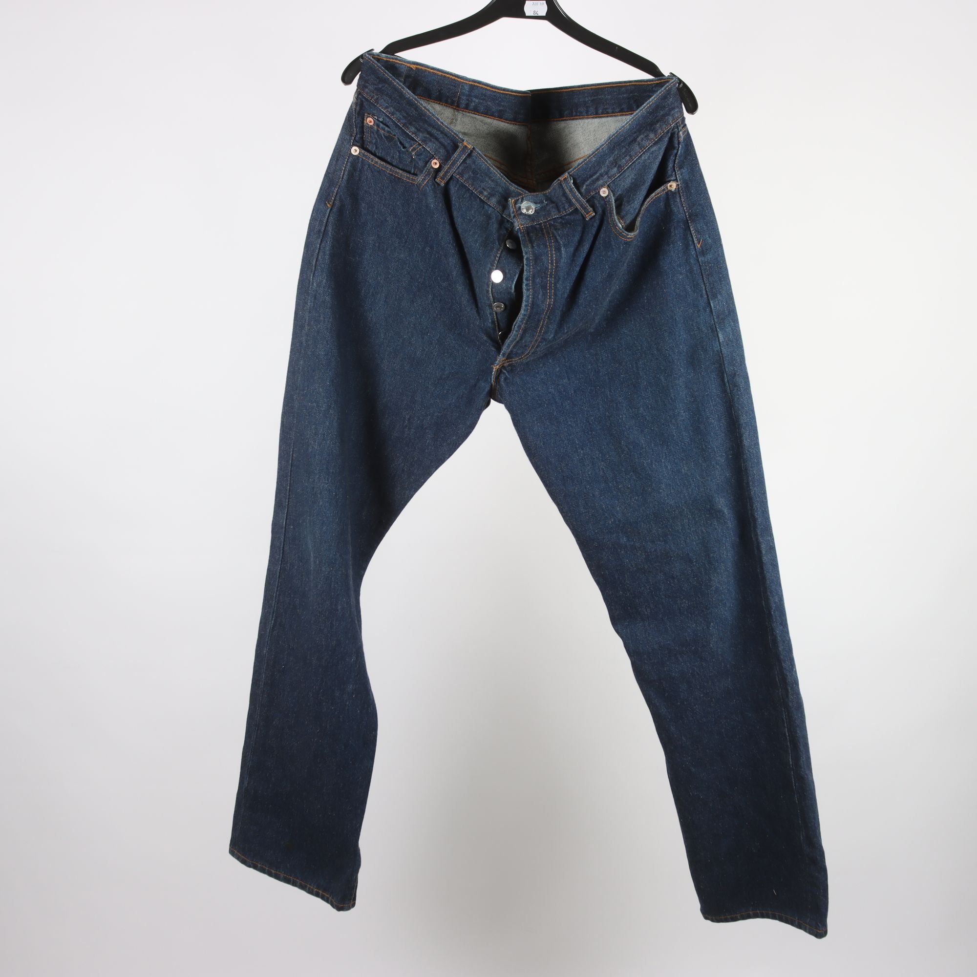 Jeans, Levis 501, blå, stl. W38 L32