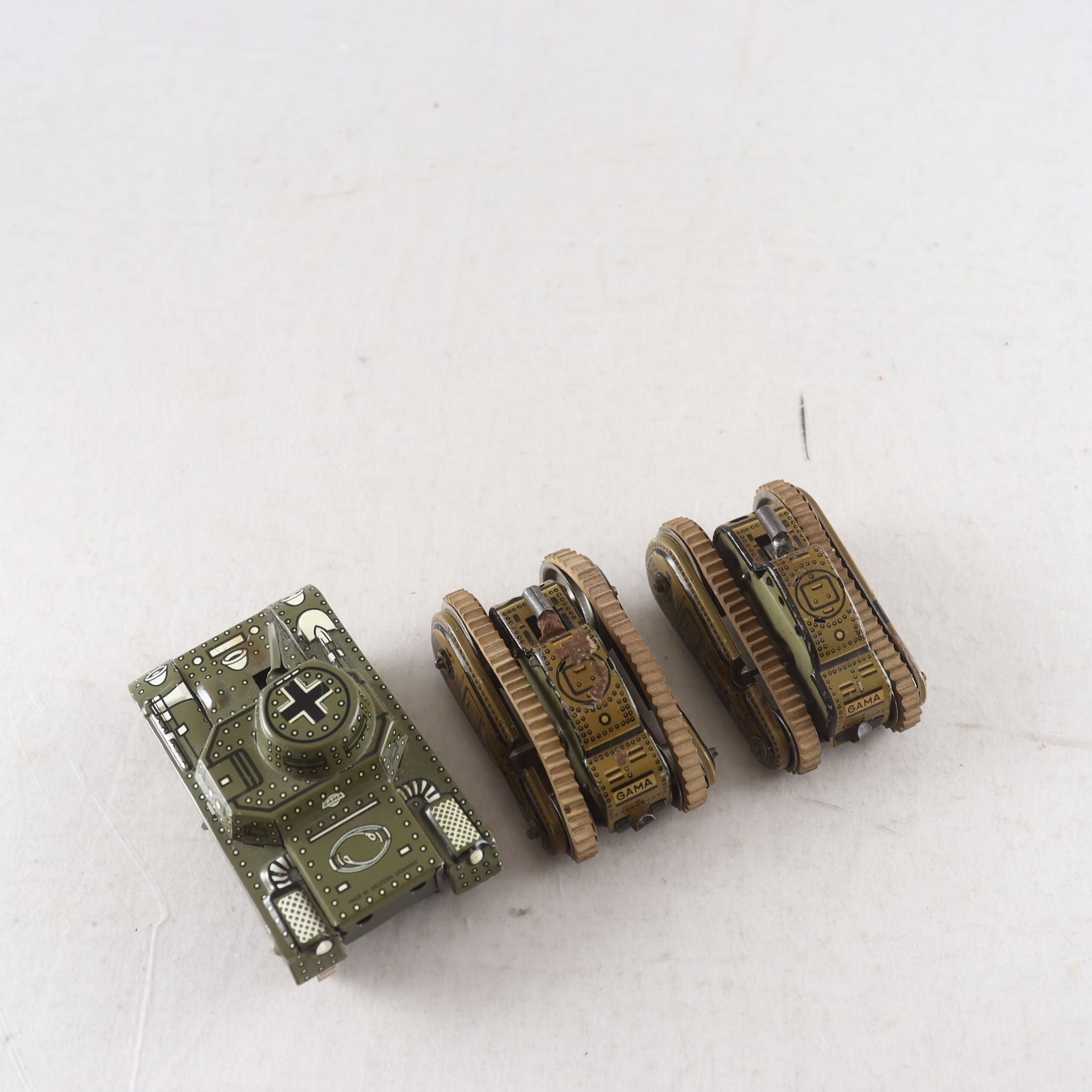 Tanks, Gama-germany, 3st plåttanks