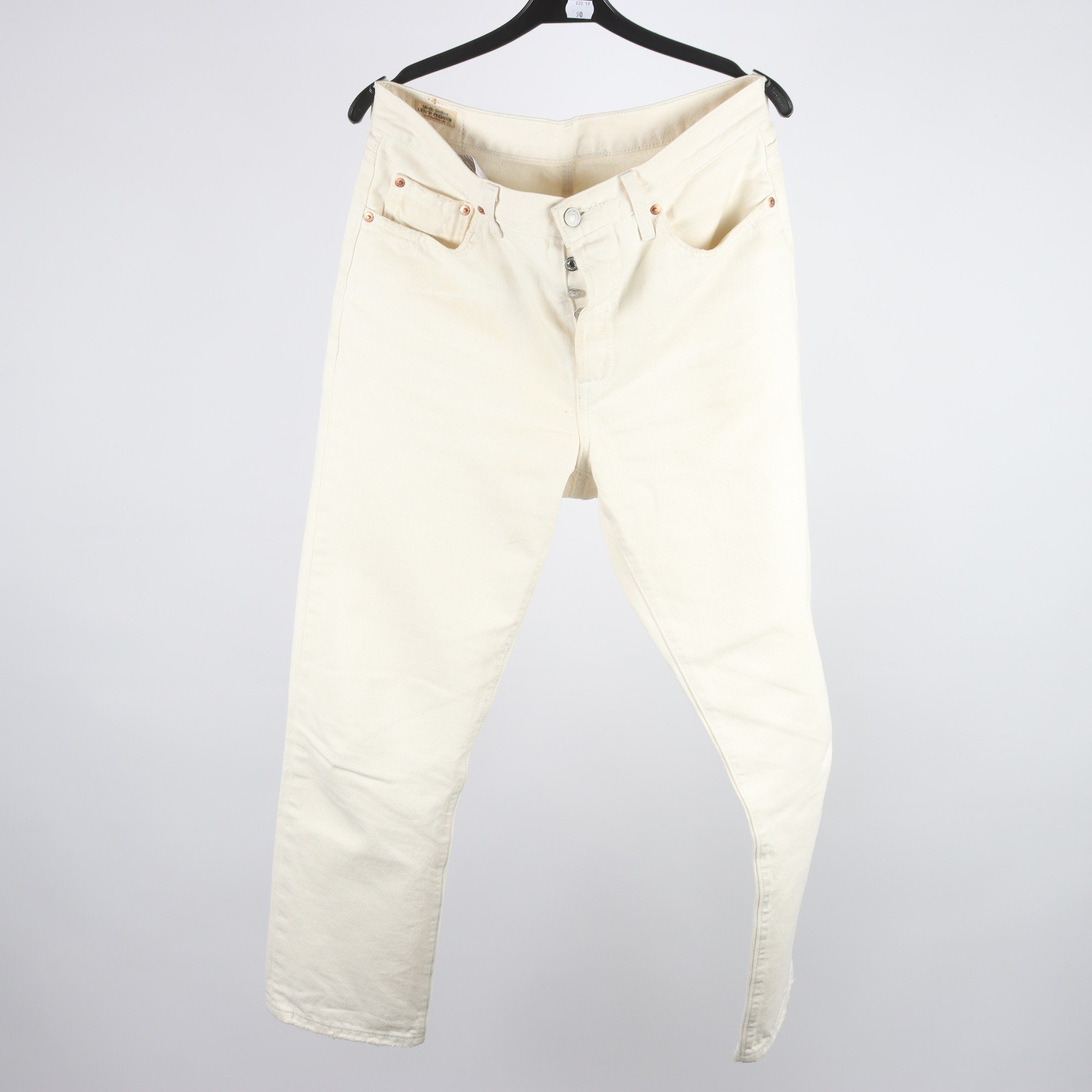 Jeans, Levis 501, ofwhite, W29 L28