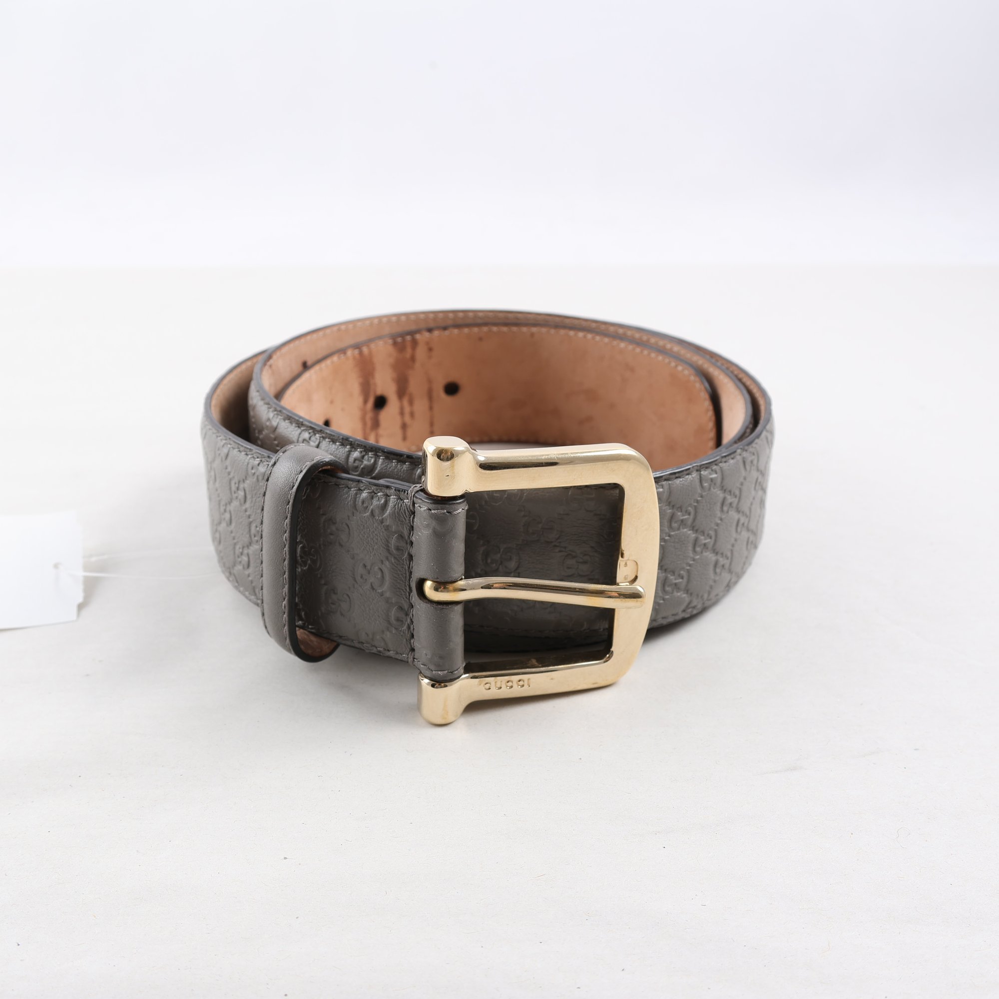 Bälte, Gucci, läder, stl. 100