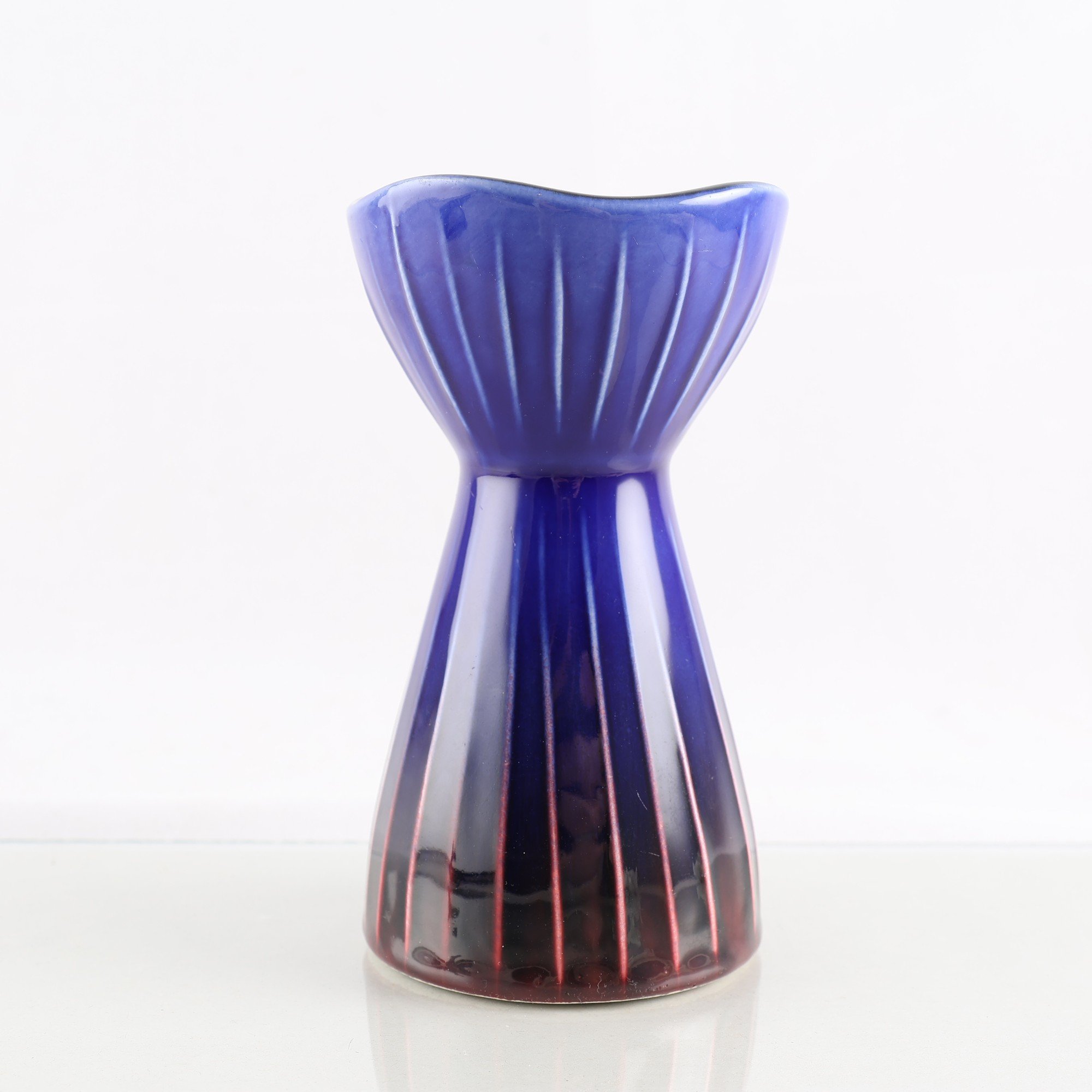 Ljusstake, flintgods, ”Anemone”, Carl-Harry Stålhane, Rörstrand