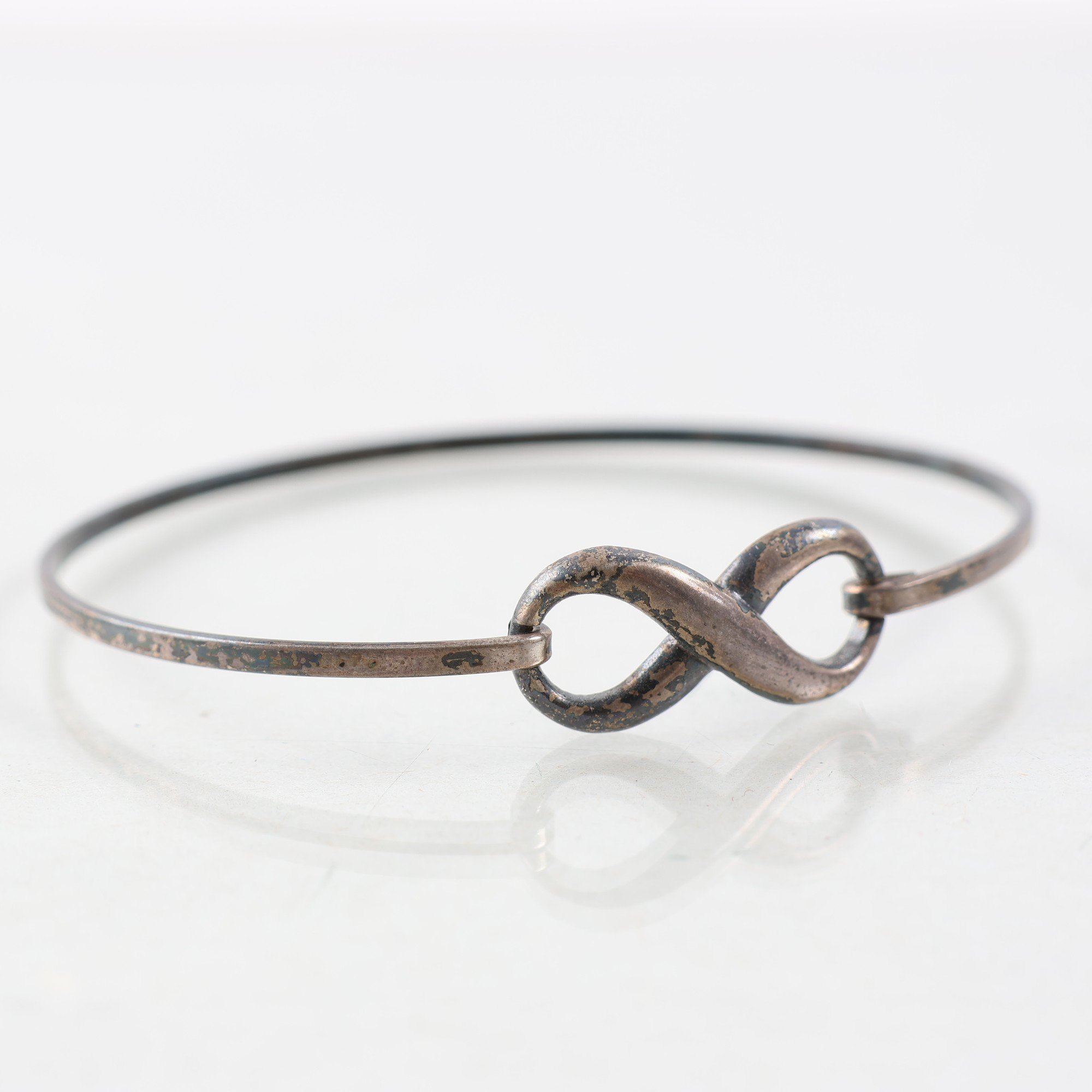 Armring, Evighetsarmband”, Öppningsbart, Silver 925.