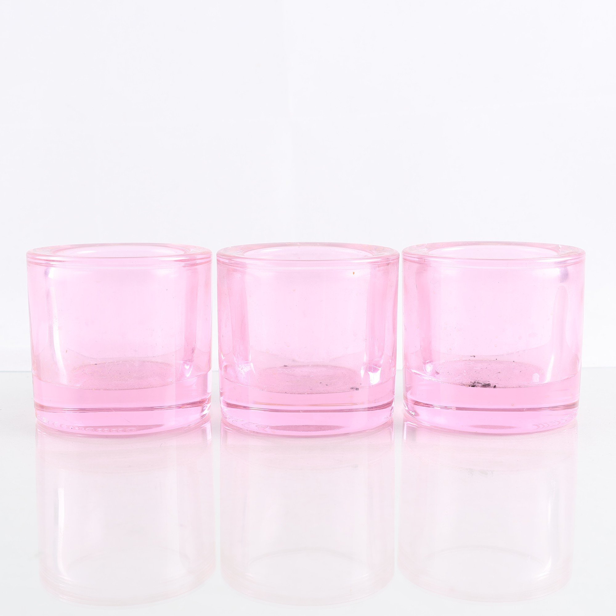 Ljuslyktor, glas, ”Kivi”, Heikki Orvola, Marimekko, Iittala, Finland, 3 st