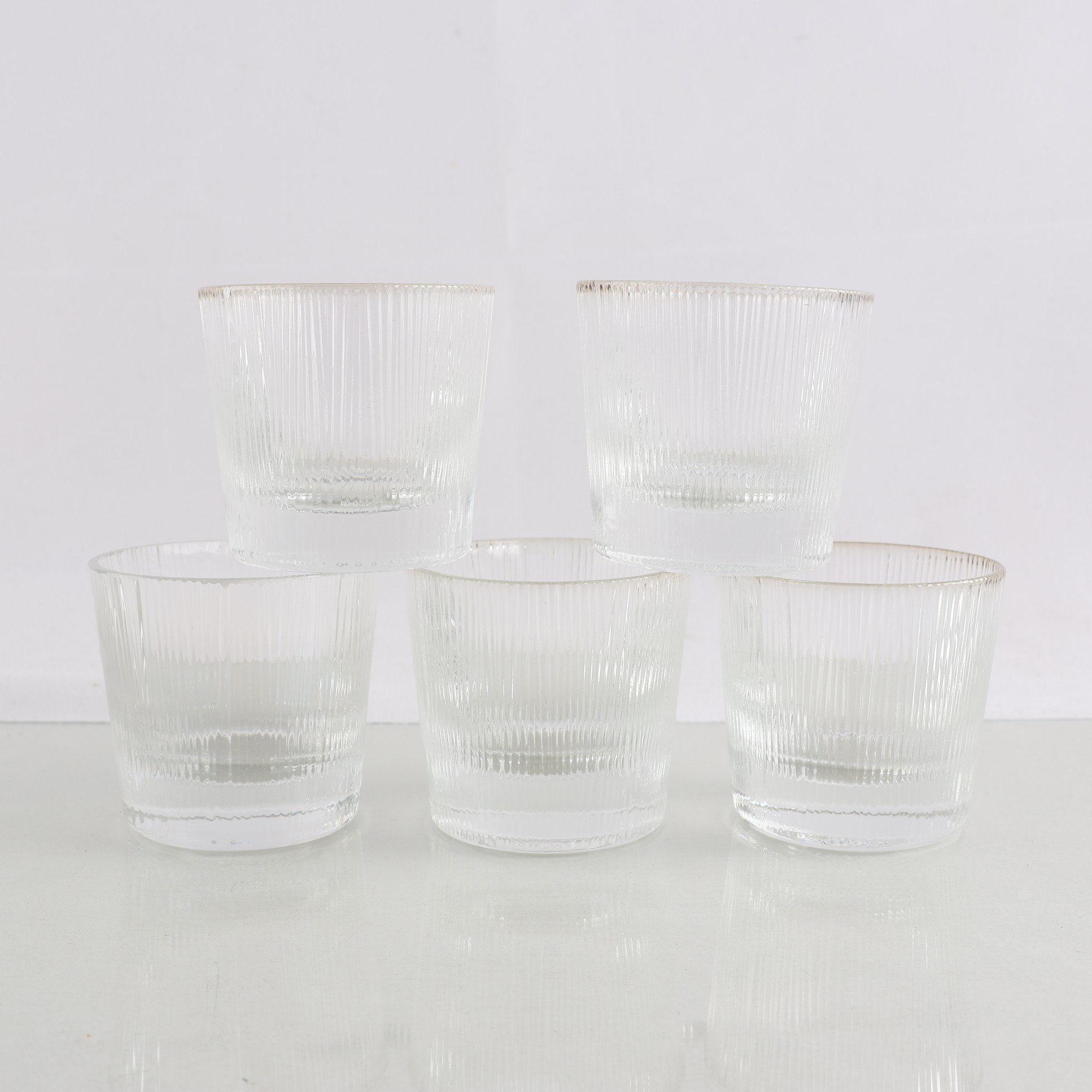 Likörglas, ”Isi”, Lennart Andersson, Gullaskruf, 5 st