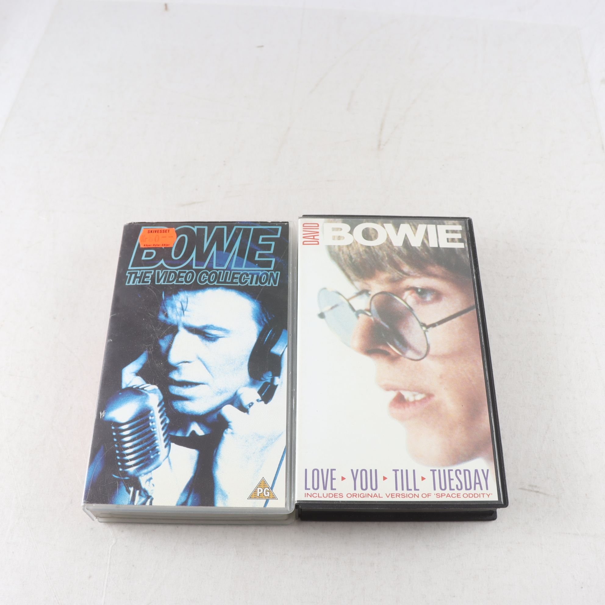 VHS paket, David Bowie, 2 titlar