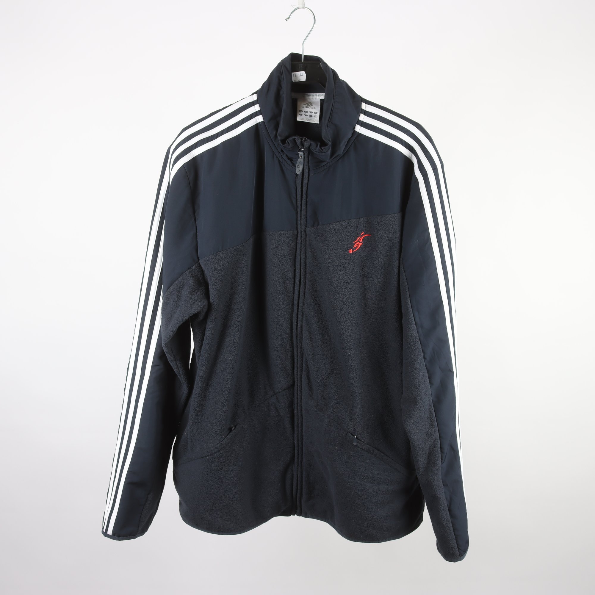 Fleecejacka, Adidas, stl. XL