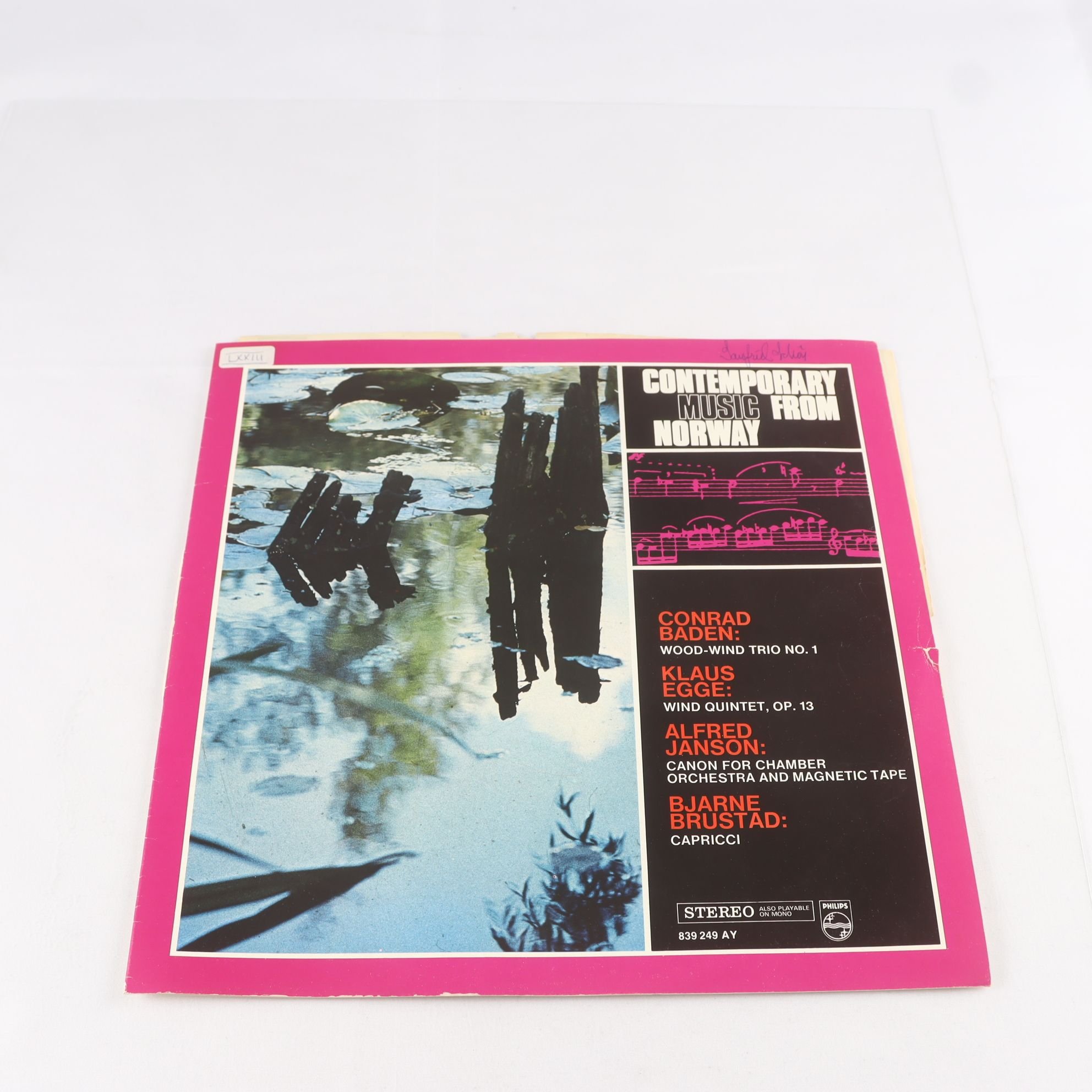 LP Baden, Egge, Janson, Brustad, Contemporary Music From Norway