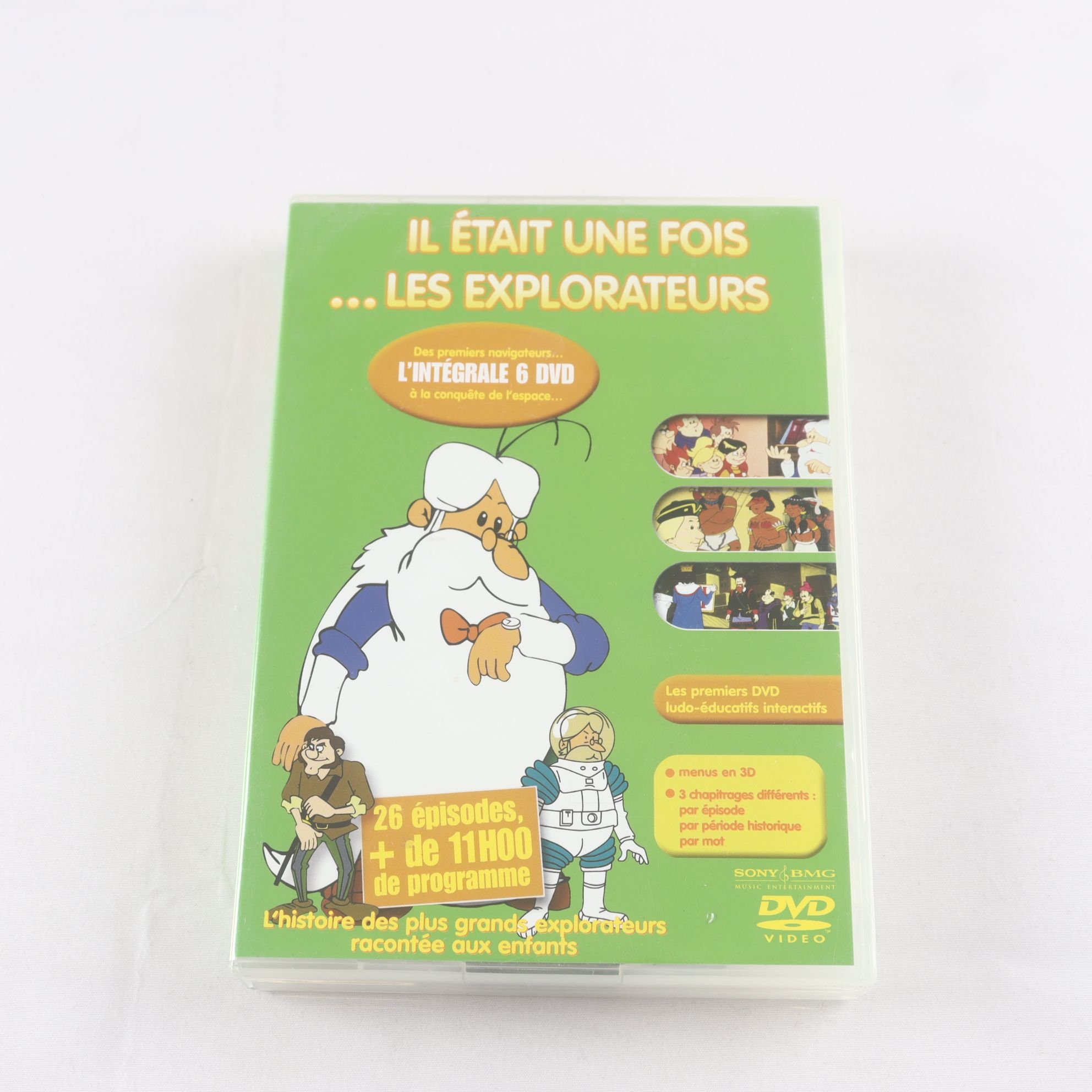 DVD Il était une fois… les Explorateurs, (Det var en gång…)