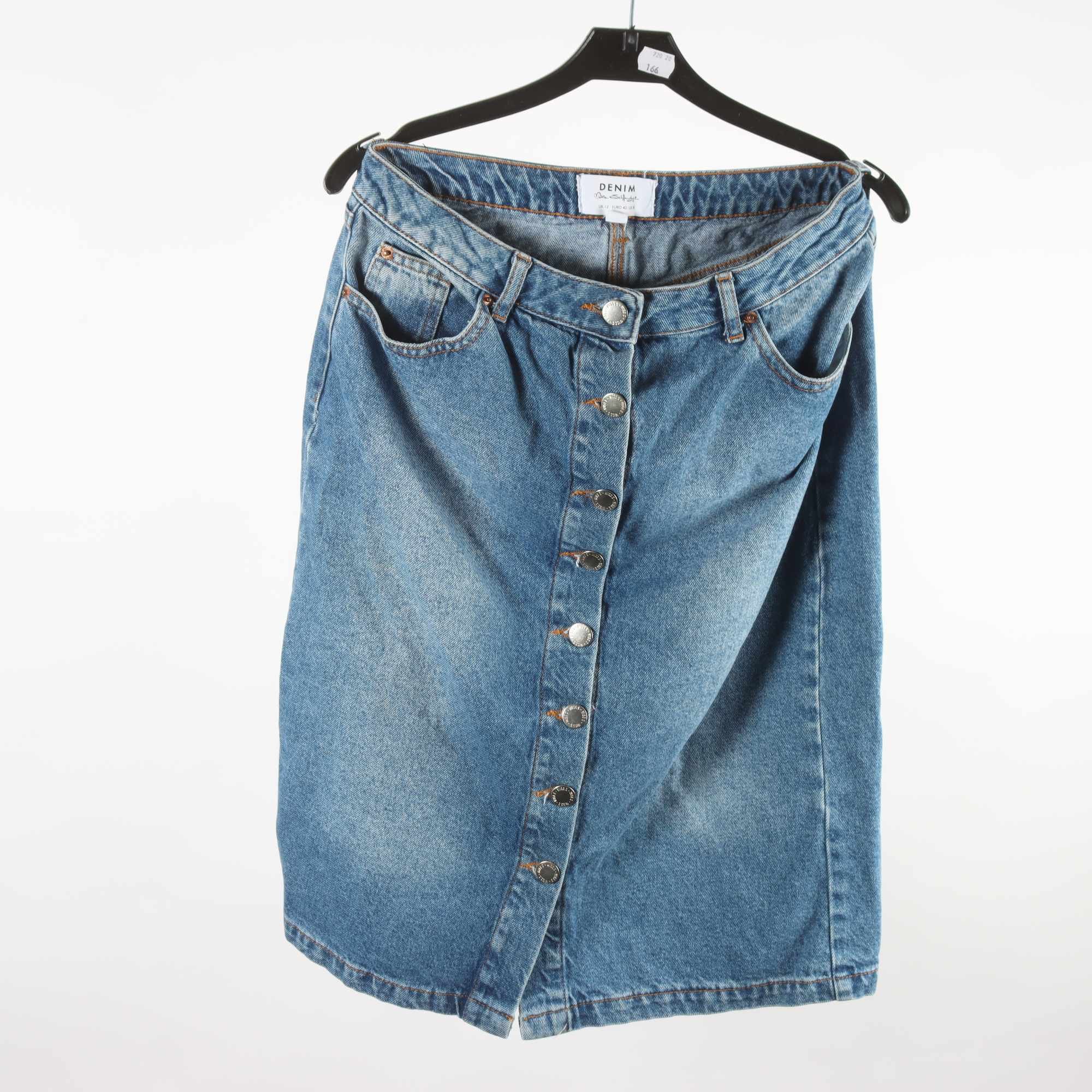 Jeanskjol, Miss Selfridge, blå, stl. 40