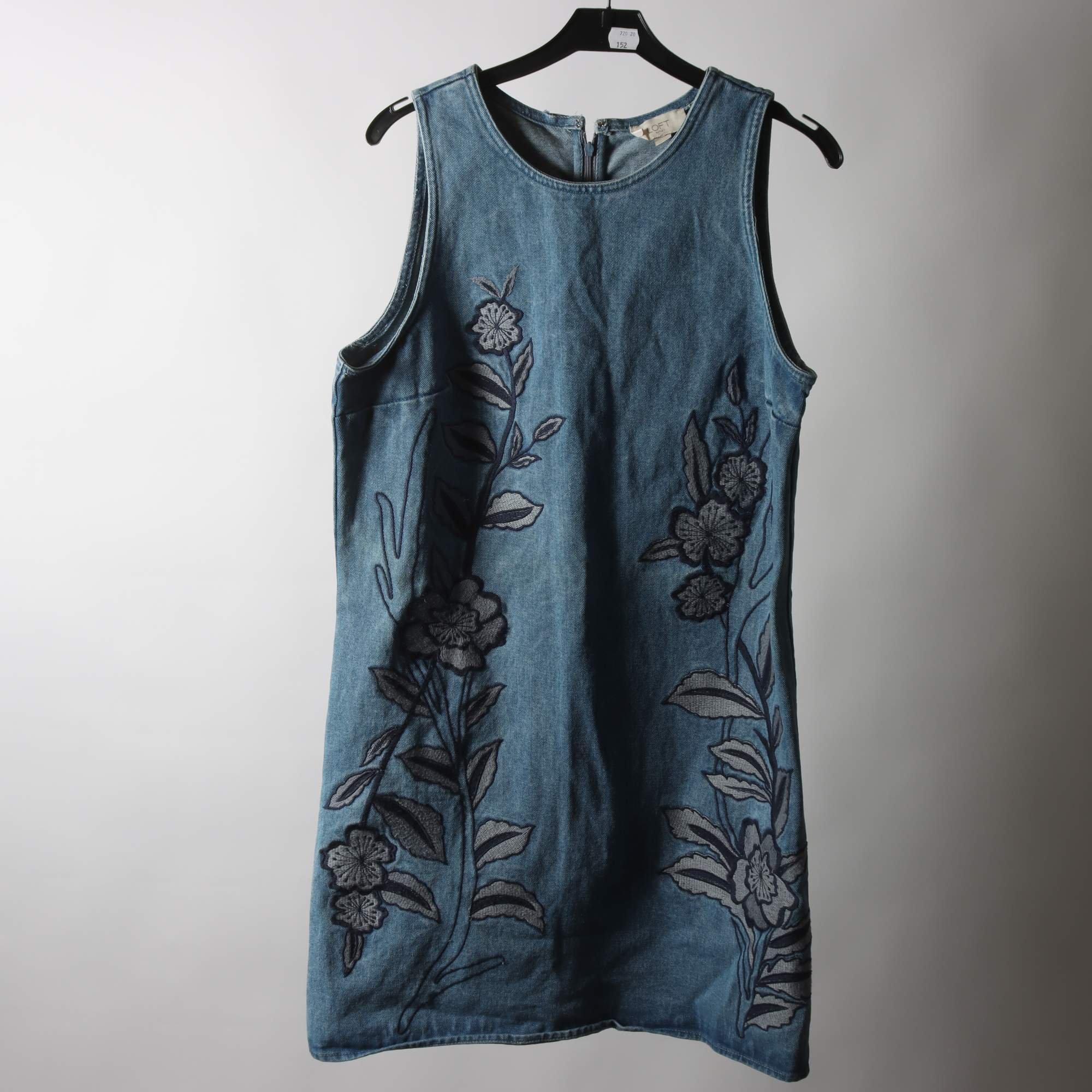 Jeansklänning, Loft, blå, stl. M